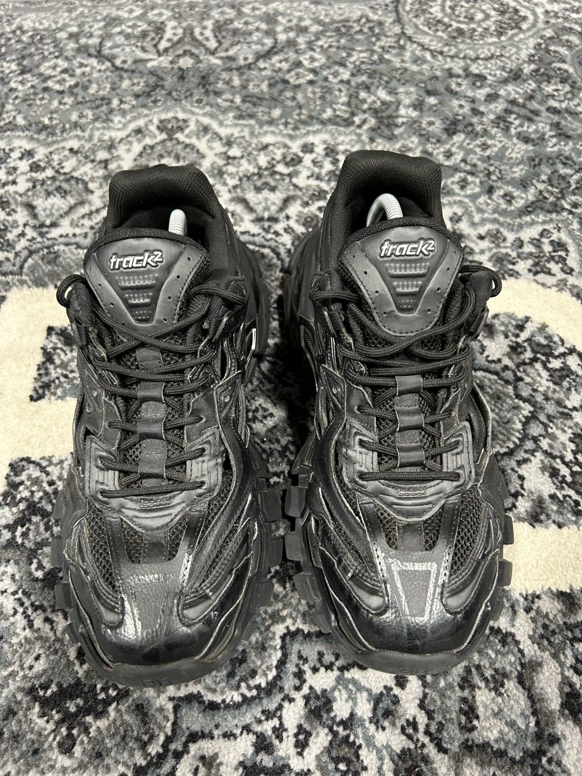 Balenciaga Balenciaga All Black Track 2.0 Size 12US/45EU Size US 12 / EU 45 - 4 Thumbnail
