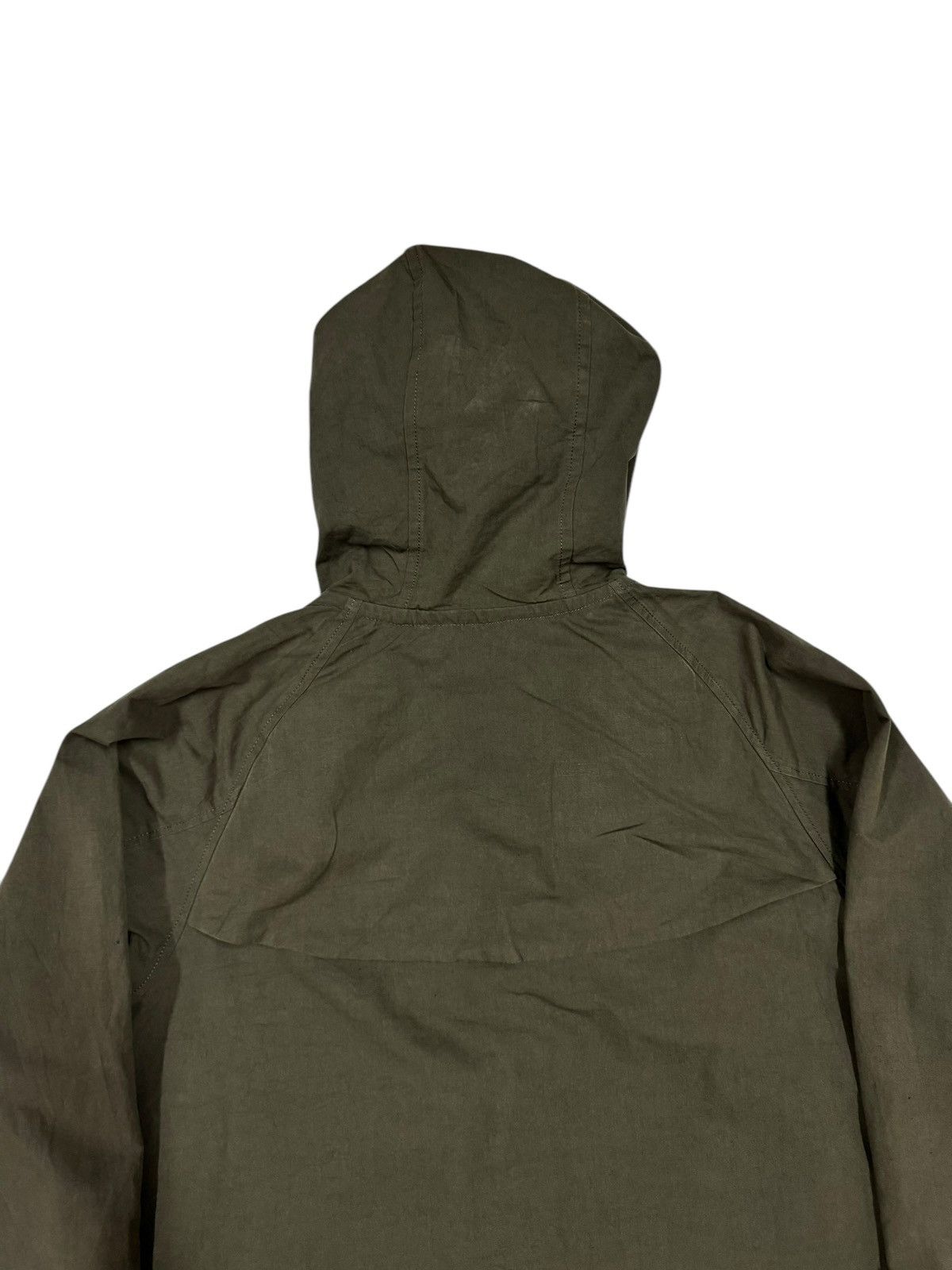 45rpm × Umii 908 MidiUmi Hoodies Miliitary Cape Olive Green Oversized Jacket Size US L / EU 52-54 / 3 - 8 Thumbnail