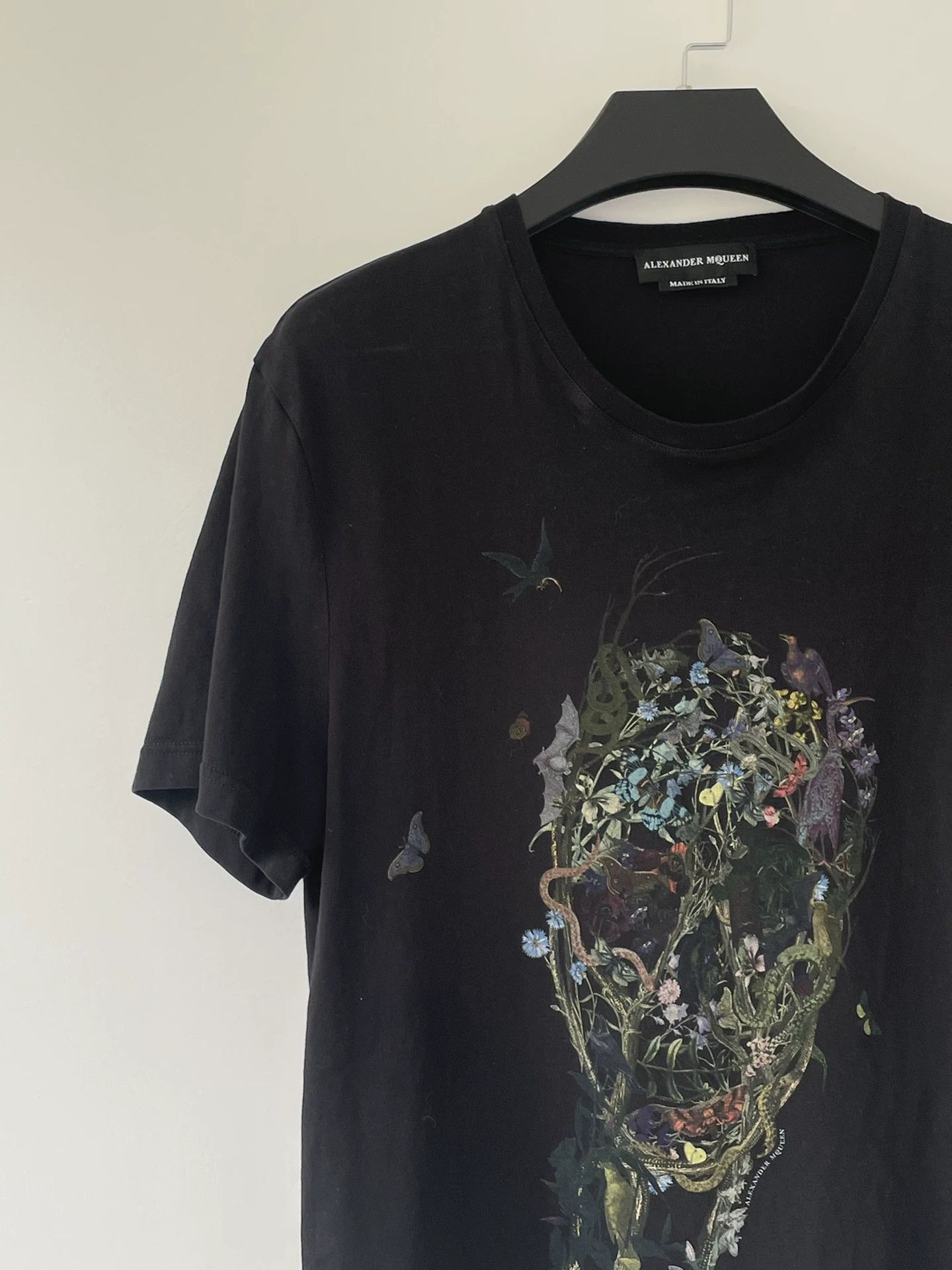 Alexander McQueen alexander mcqueen skull and flower t-shirt Size US S / EU 44-46 / 1 - 1 Thumbnail