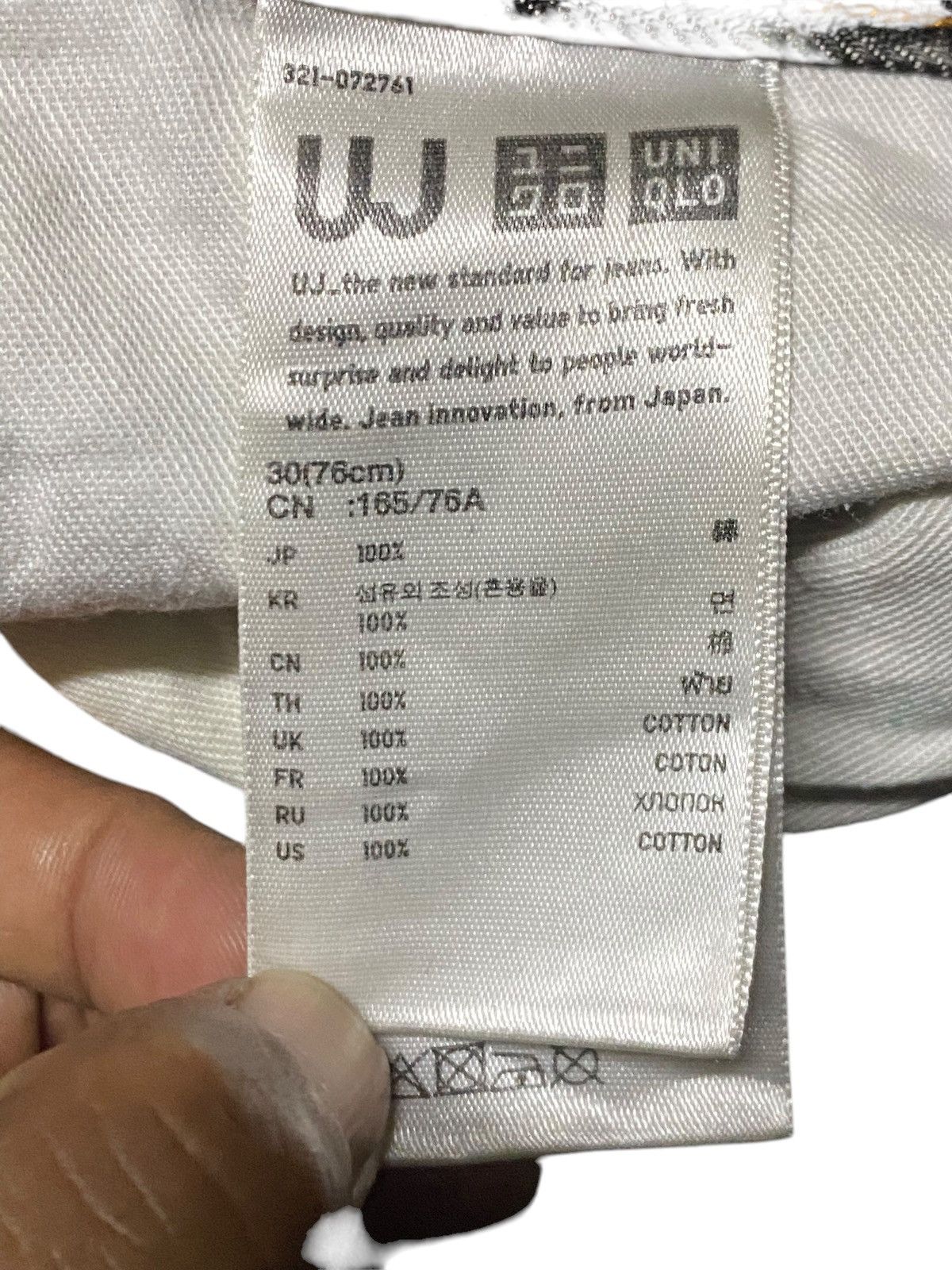 Jun Takahashi Black Denim Japanese Brand Uniqlo Jeans Faded Distressed Size US 32 / EU 48 - 15 Thumbnail