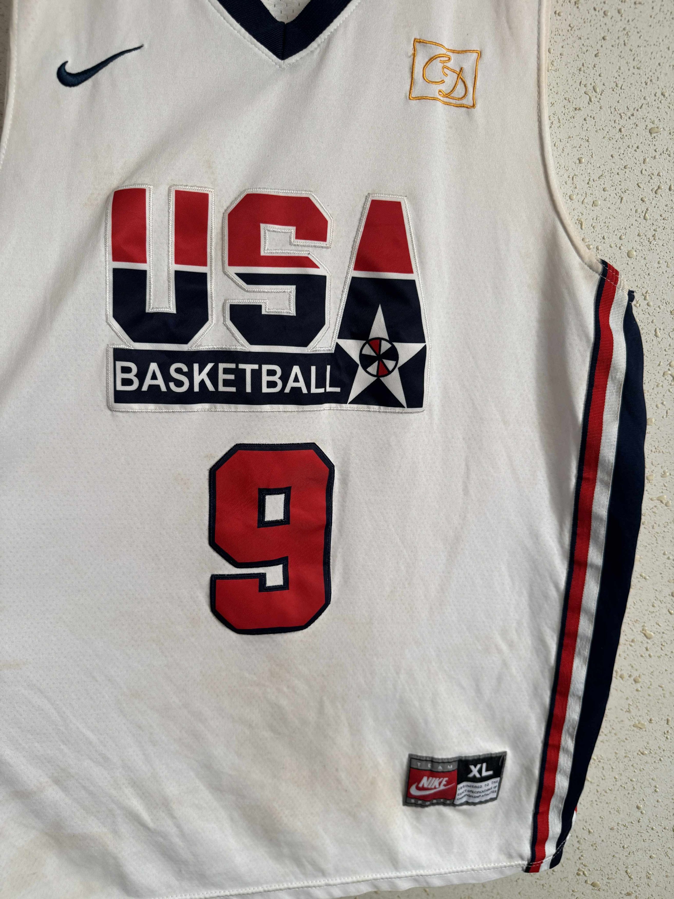Nike USA Olympics Michael Jordan #9 Jersey Size US XL / EU 56 / 4 - 3 Thumbnail
