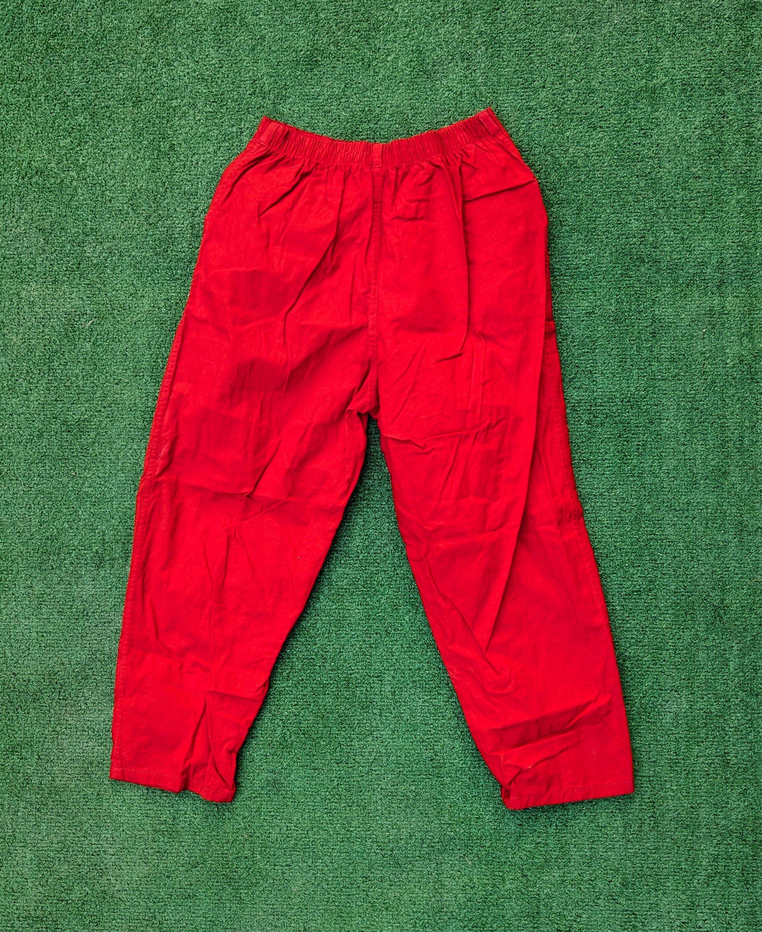 Designer Chaus Classic Petite High Pleated Elastic Waist Retro Pants Size 28" / US 6 / IT 42 - 3 Thumbnail