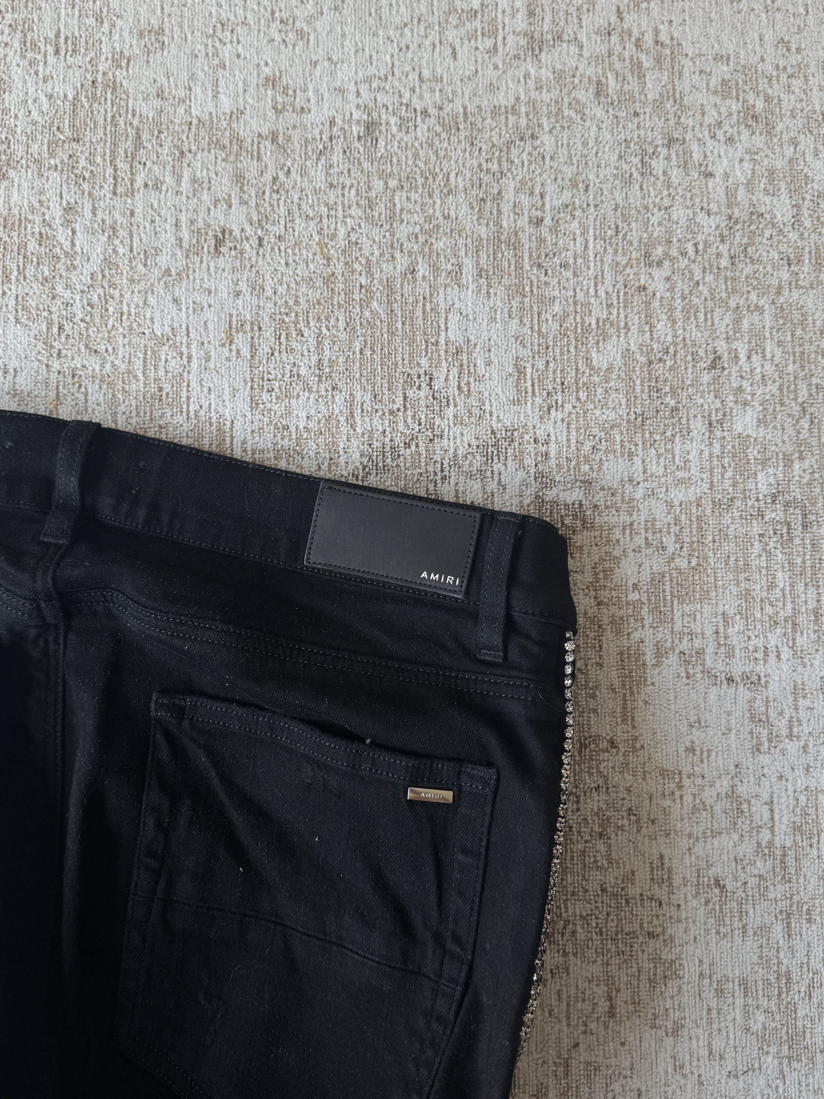 Amiri AMIRI CRYSTAL TRACK | SIZE 34 Size US 34 / EU 50 - 4 Thumbnail