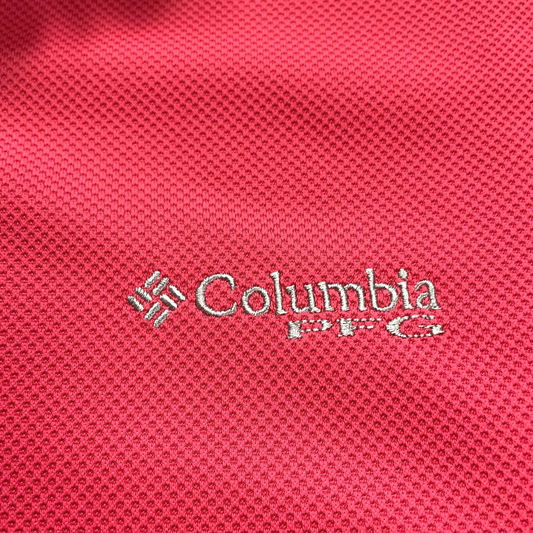 Vintage Columbia PFG Omni Shade Polo Shirt Fishing Red Medium Mens Size US M / EU 48-50 / 2 - 4 Thumbnail