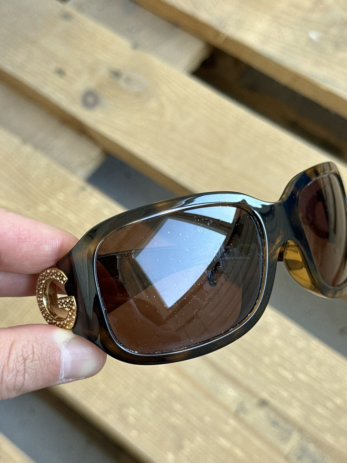 Dolce & Gabbana DG Vintage Dolce & Gabbana Women’s Sunglasses Size ONE SIZE - 6 Thumbnail