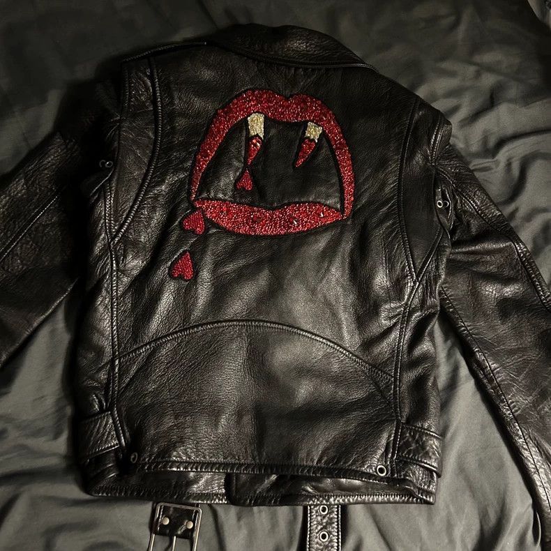Saint Laurent Paris Saint Laurent Leather Biker Jacket-2506 Size US M / EU 48-50 / 2 - 2 Thumbnail