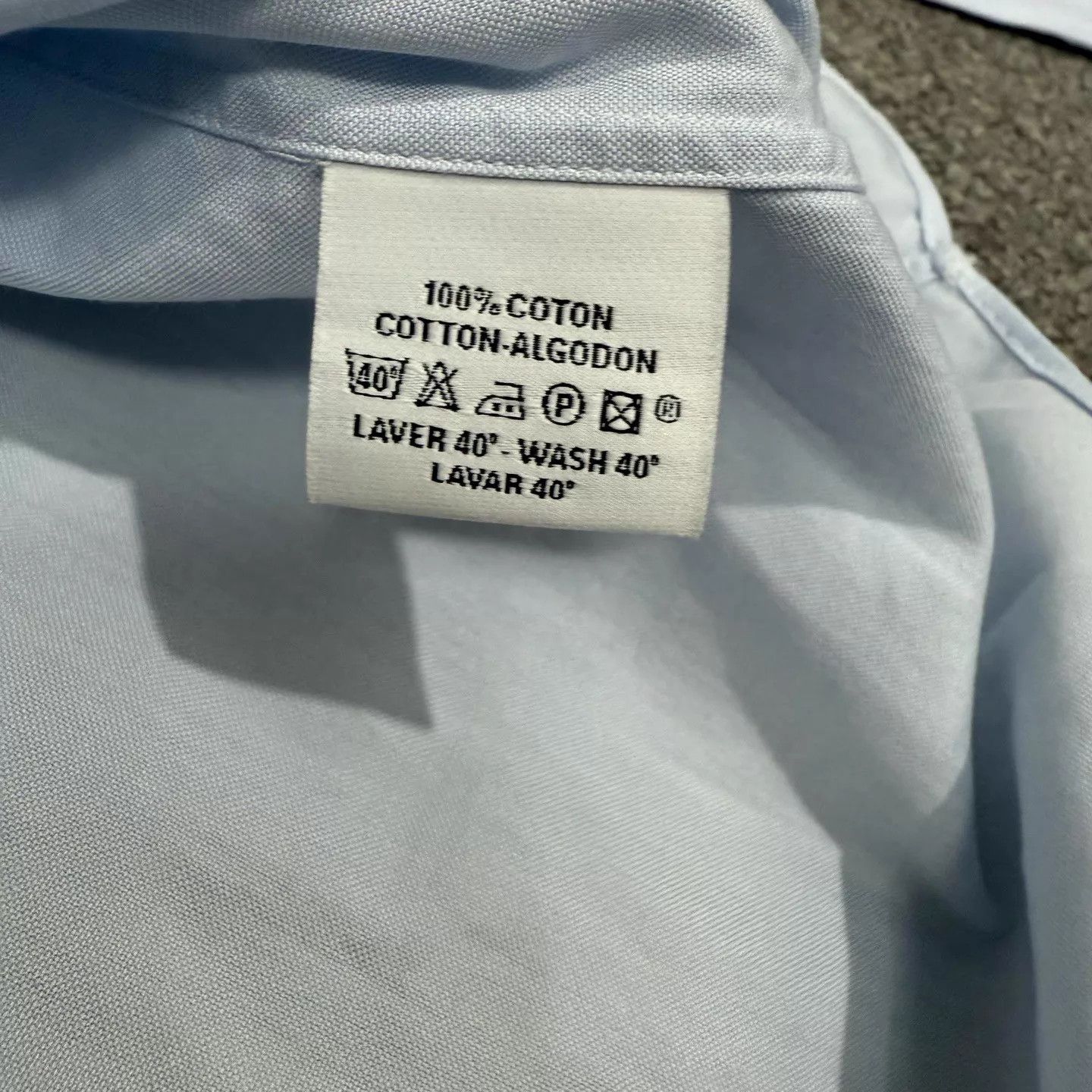 Hermes Hermes Blue Long Sleeve Shirt 37 99 New Size US XS / EU 42 / 0 - 4 Thumbnail