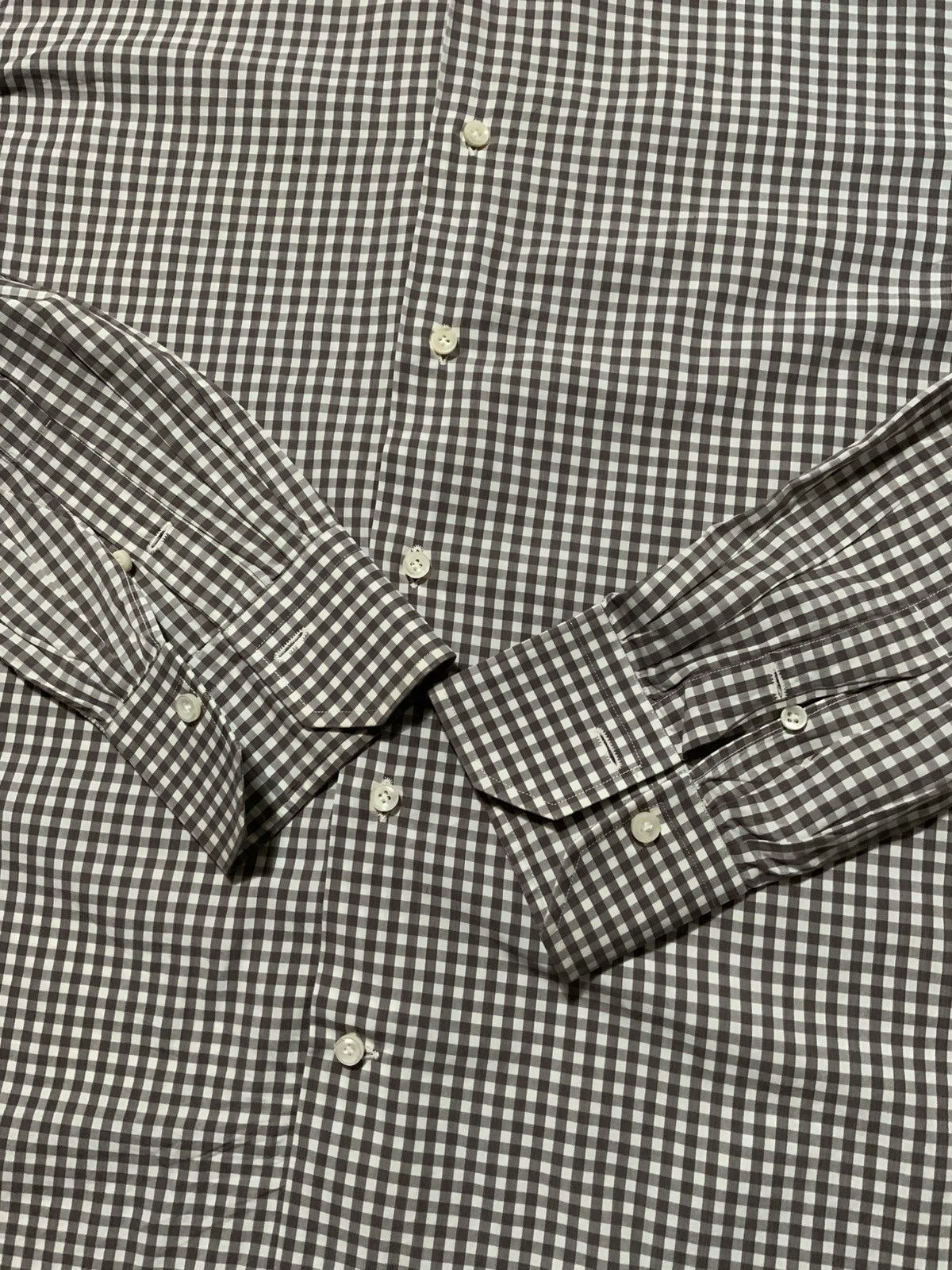 Other Alessandro Gherardi 100% Cotton Check Plaid Dress Shirt Size US S / EU 44-46 / 1 - 4 Thumbnail