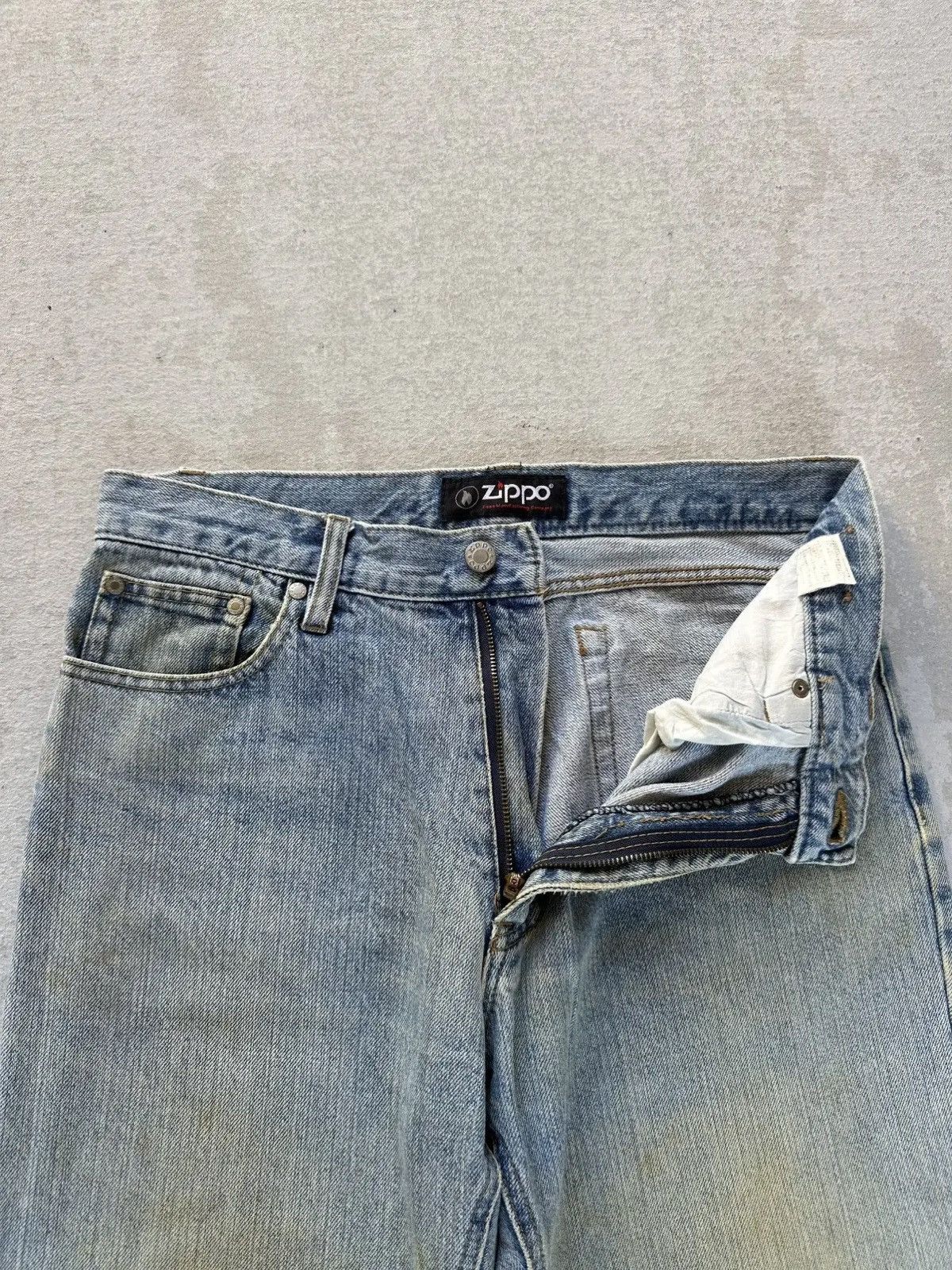 Zippo OFFERS ACCEPT 🩸 ZIPPO Jeans Light Washed Denim Pants W31 Size US 31 - 8 Thumbnail