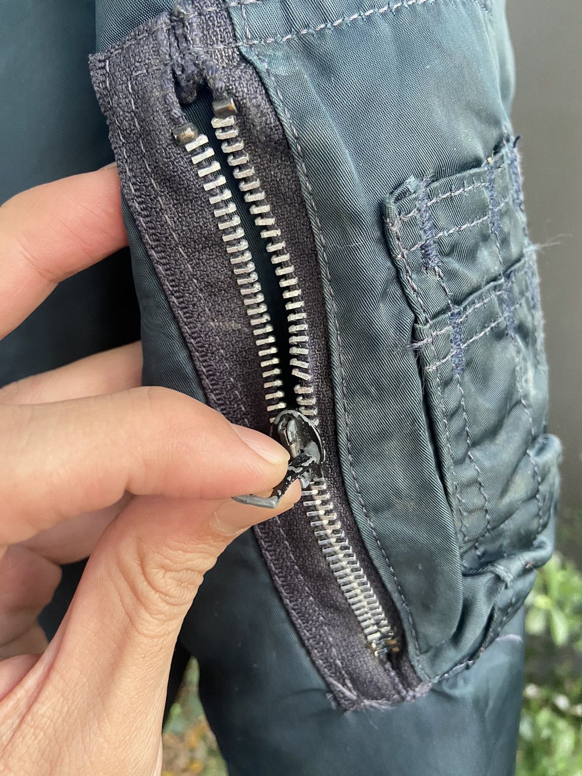 Alpha Industries Vintage Alpha Industries BOMBER flight jacket MA-1 Size US M / EU 48-50 / 2 - 14 Thumbnail