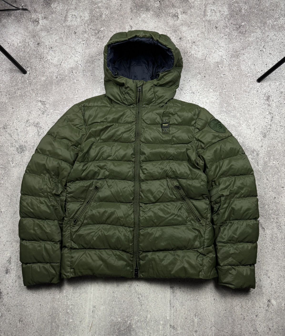 Vintage Vintage Blauer USA Down Men’s Outdoor Jacket Arcteryx Style Size US M / EU 48-50 / 2 - 1 Thumbnail