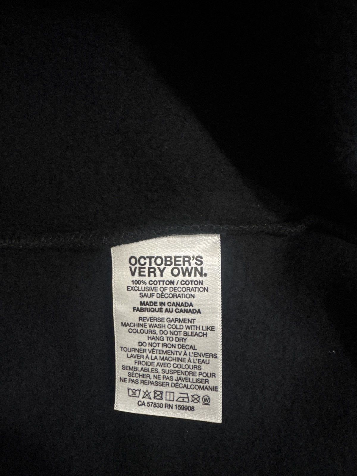 October's Very Own OVO x WWE NWO Hoodie Black LARGE Size US L / EU 52-54 / 3 - 4 Thumbnail