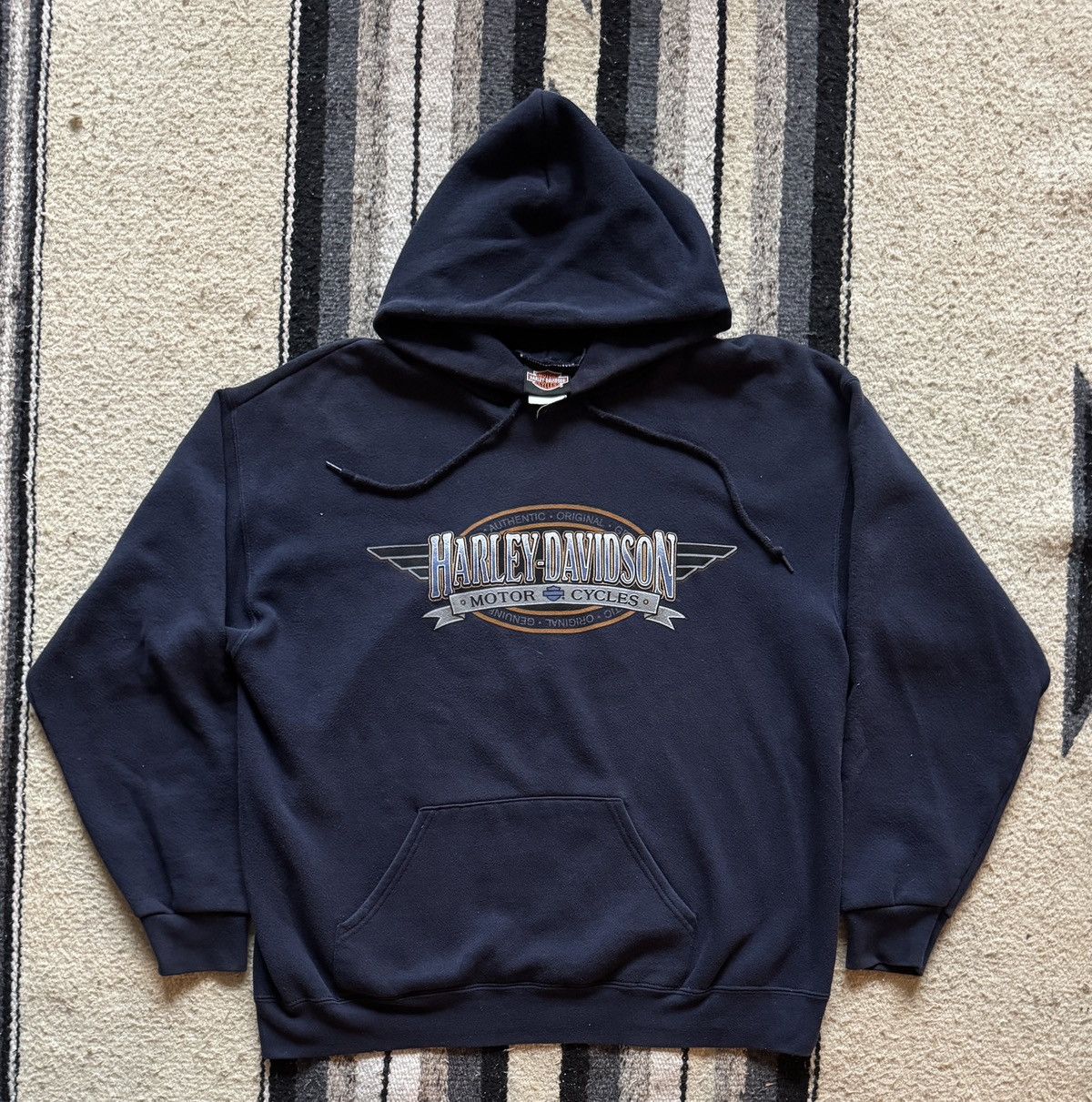 Harley Davidson Vintage 2001 Harley Davidson River Falls Wisconsin Hoodie L Size US L / EU 52-54 / 3 - 1 Thumbnail