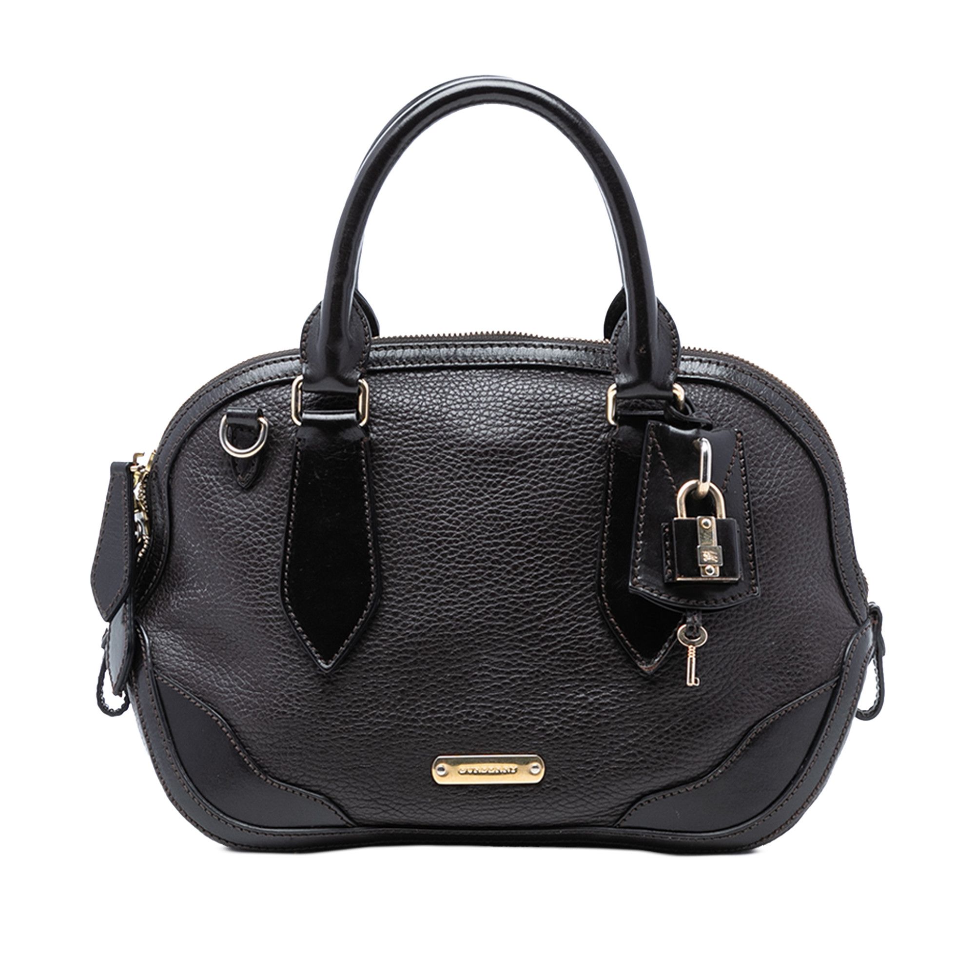 Burberry Burberry Small Grained Calfskin Orchard Bowling Bag Size ONE SIZE - 1 Thumbnail