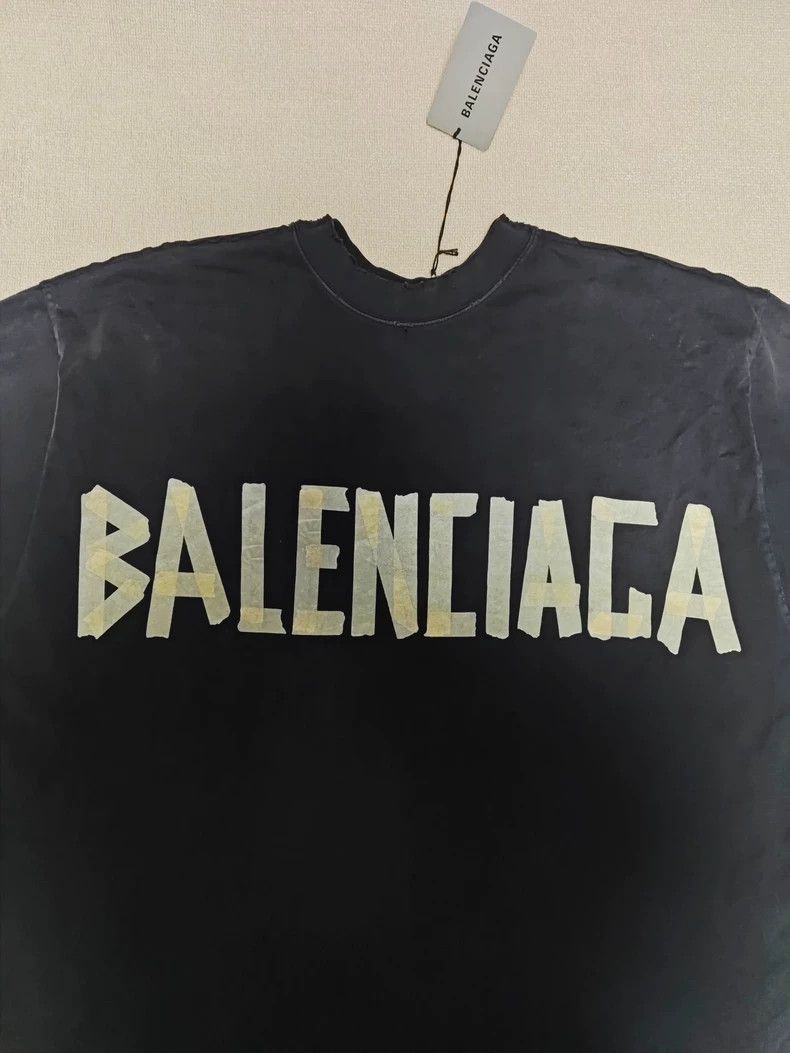 Balenciaga Balenciaga 24ss Tape 3 B 2-in-1 Patchwork Wash Break Short Size US L / EU 52-54 / 3 - 4 Thumbnail