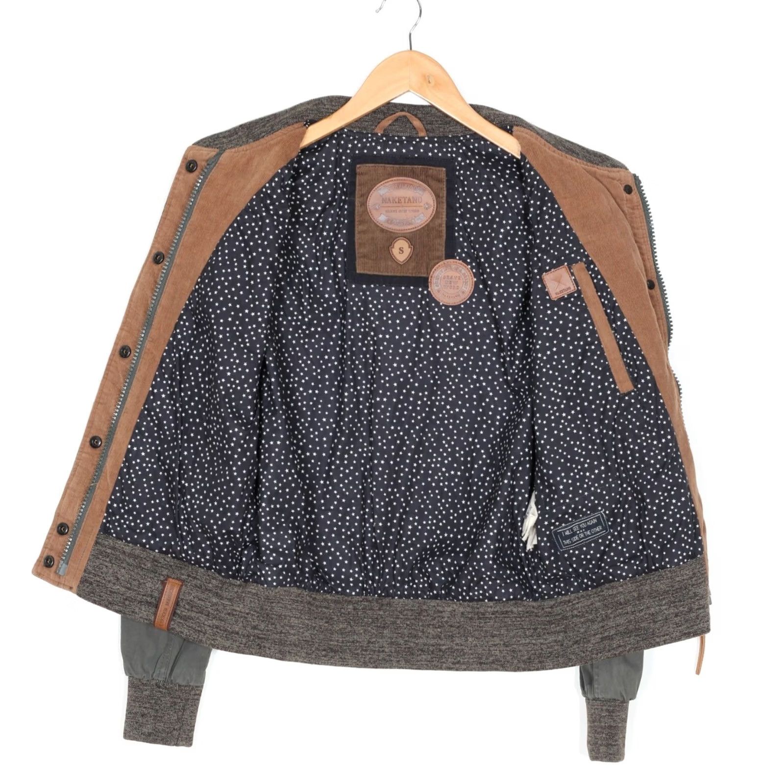 Vintage VINTAGE NAKETANO Bomber Jacket Women S Lightweight Lined MJ3894 Size S / US 4 / IT 40 - 5 Thumbnail