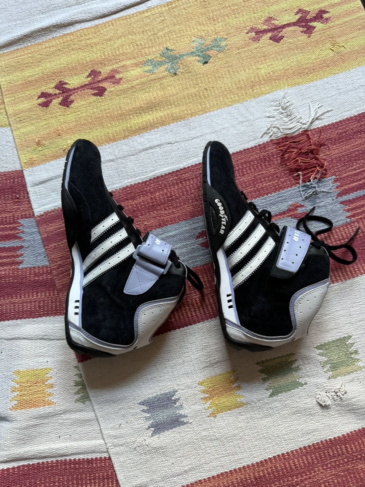 Vintage Vintage 2005 Adidas Racer Good Year y2k Hi Leather Sneakers Size US 7.5 / IT 37.5 - 3 Thumbnail