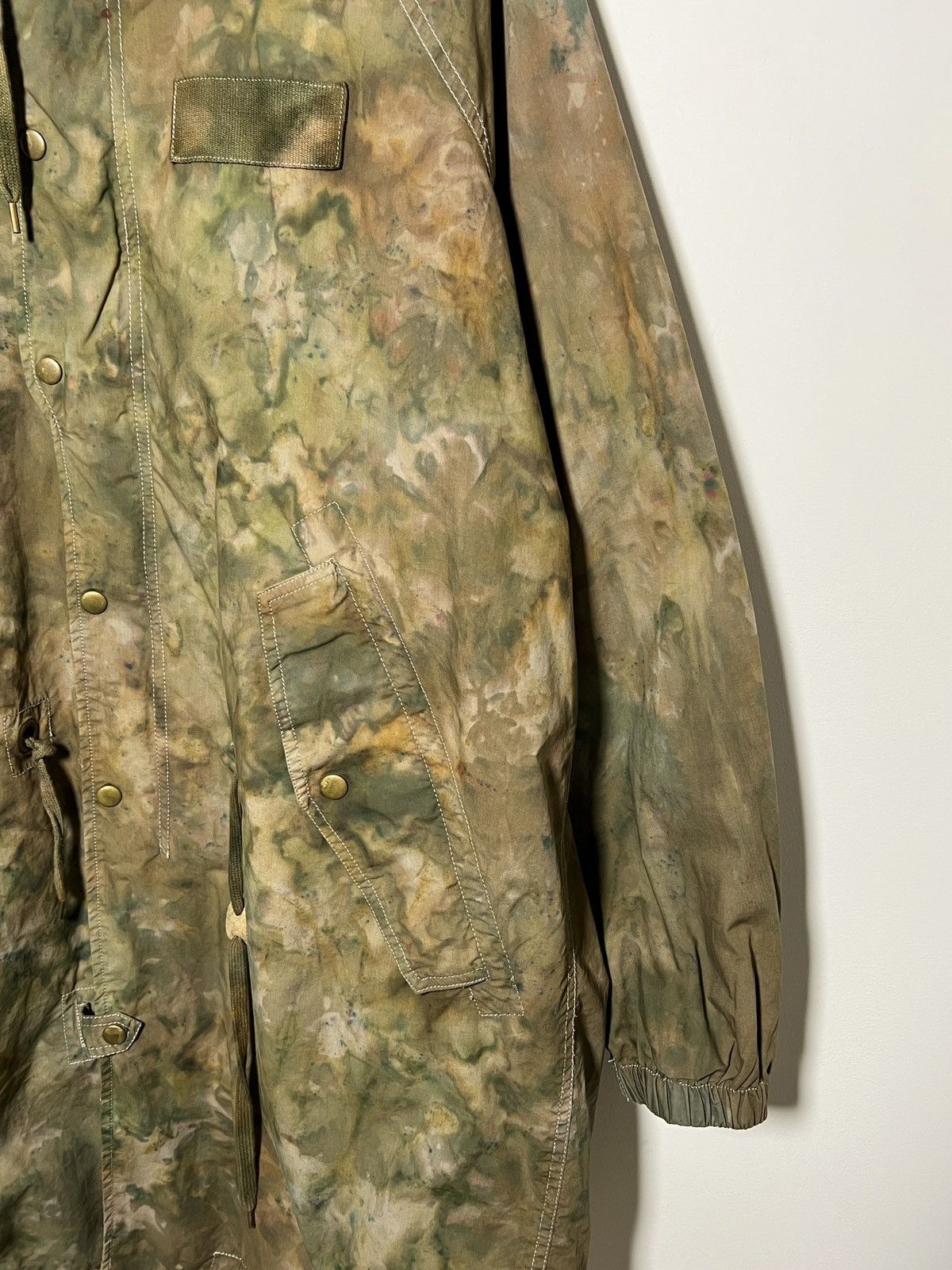 Acne Studios acne studios 2011 tie dye fishtail camo parka jacket Size US M / EU 48-50 / 2 - 8 Thumbnail