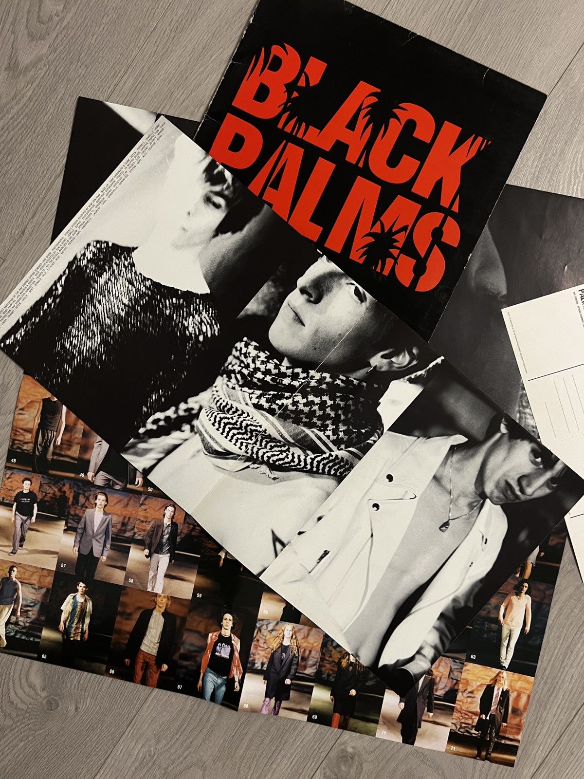 Raf Simons 1998 Black Palms RARE Poster, Lookbook, Runway Photos + MORE Size ONE SIZE - 3 Thumbnail