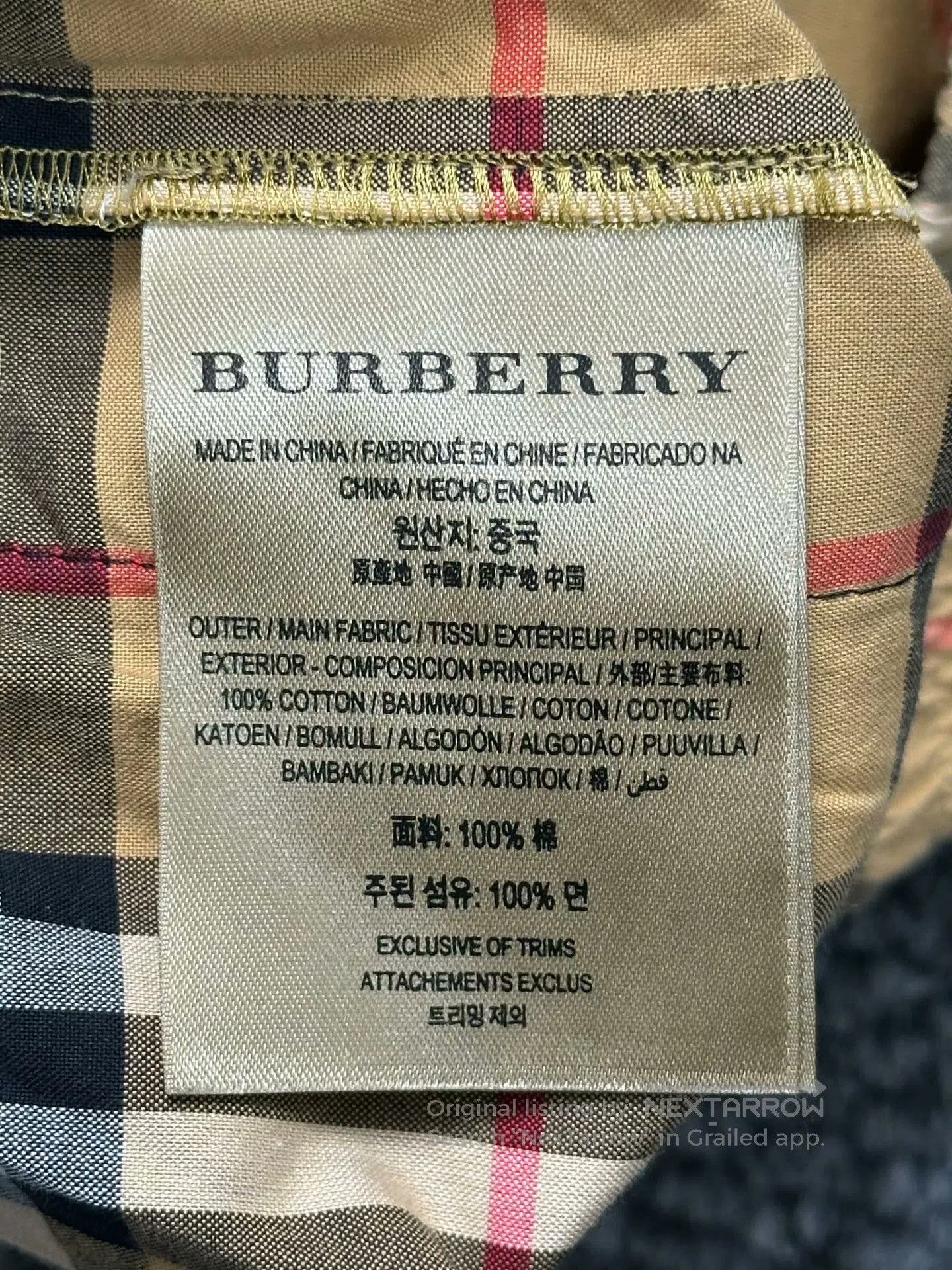 Burberry Burberry size UK6 Classic Khaki Plaid Black Edge Silk Pant Size US 27 - 4 Thumbnail