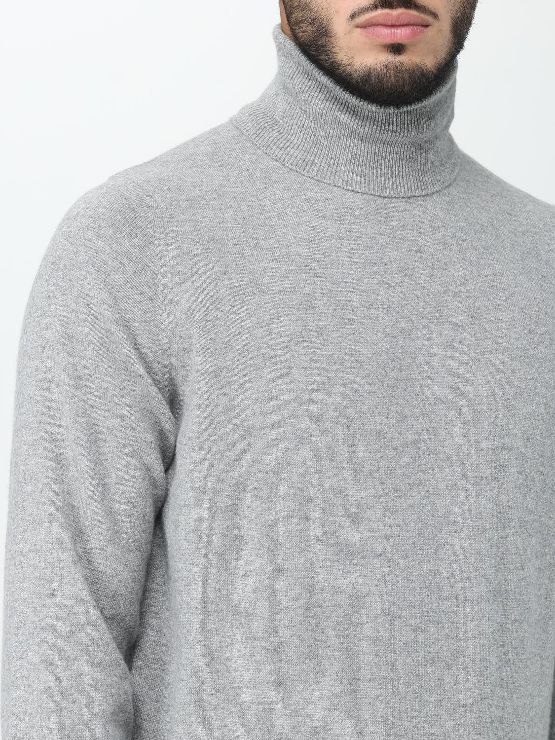 Brunello Cucinelli o1y0526 Turtleneck Sweater in Gray Size US XL / EU 56 / 4 - 5 Thumbnail