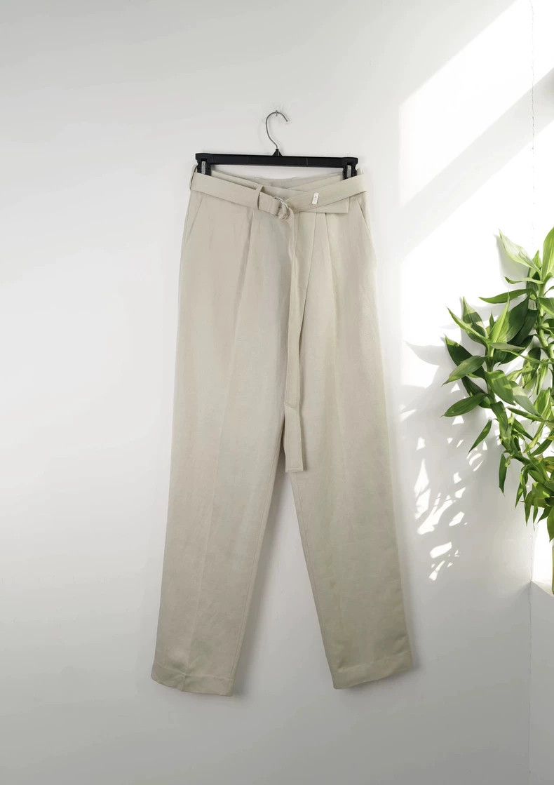 Helmut Lang HELMUT LANG Gray cotton linen suit Size M / US 6-8 / IT 42-44 - 5 Thumbnail