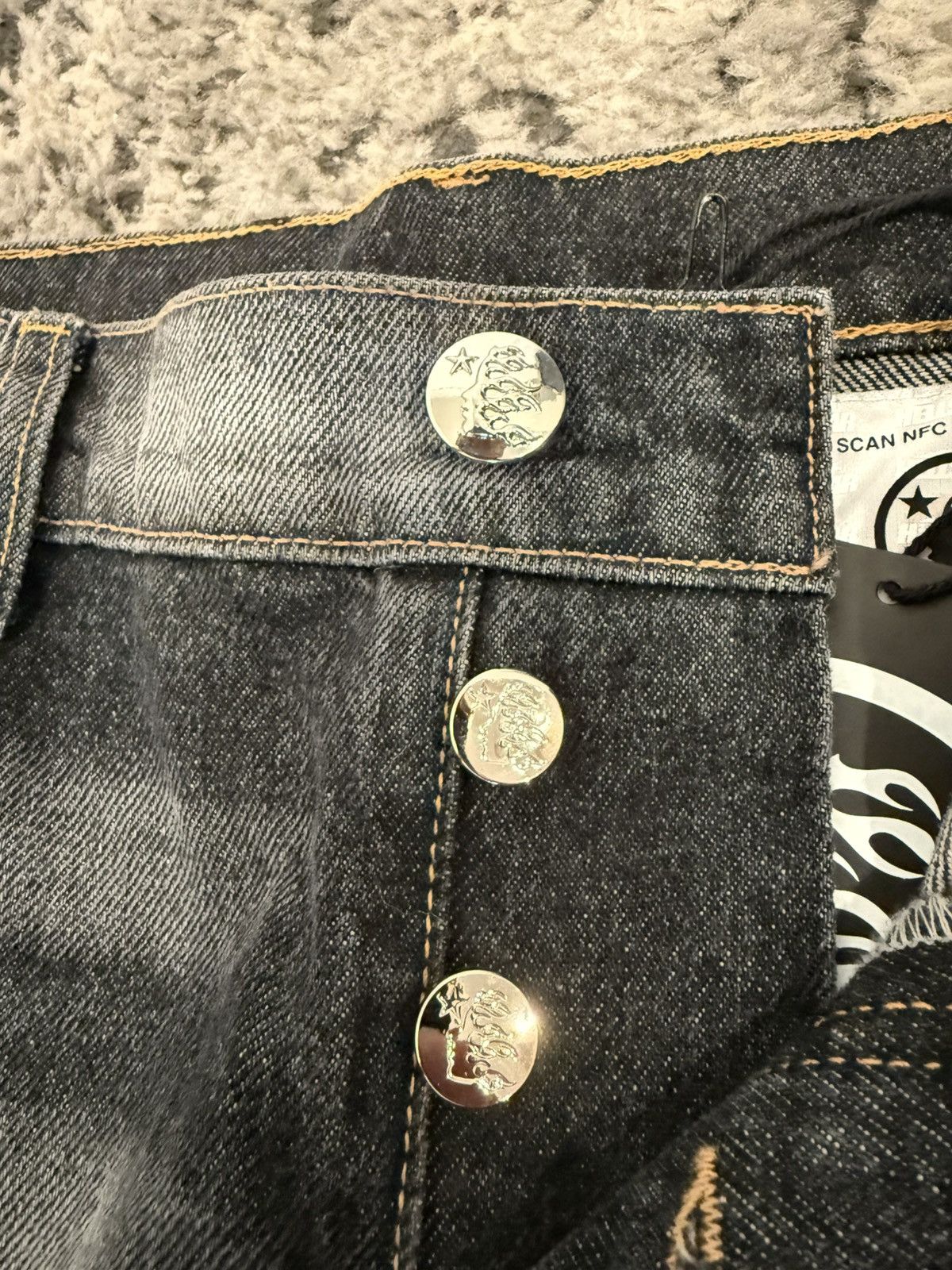 HELLSTAR Hellstar graffiti denim Paris collection Size US 32 / EU 48 - 6 Thumbnail