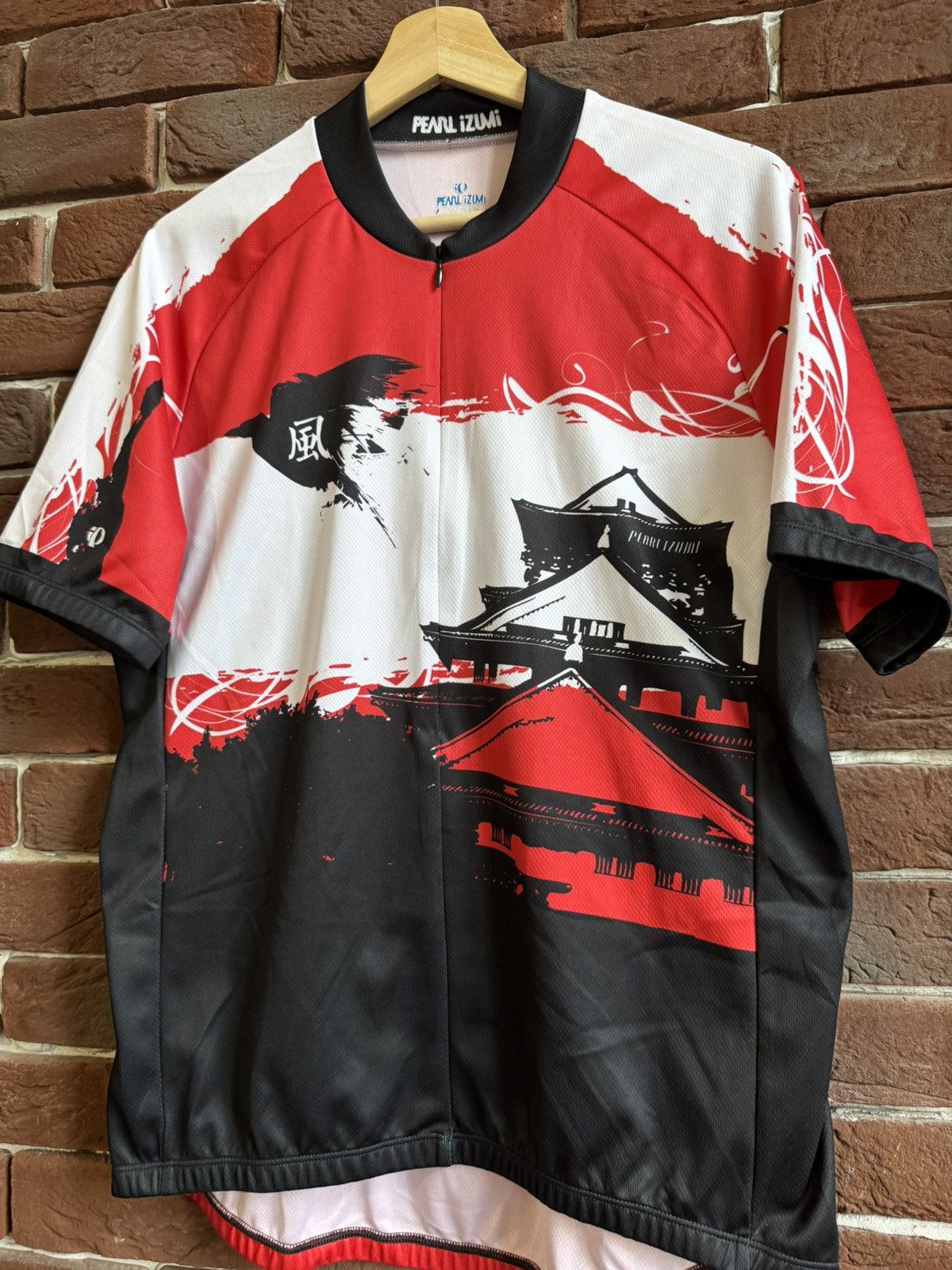 PEARL iZUMi Pearl Izumi Japanese L Vintage Bike Jersey Hype Street Size US L / EU 52-54 / 3 - 3 Thumbnail