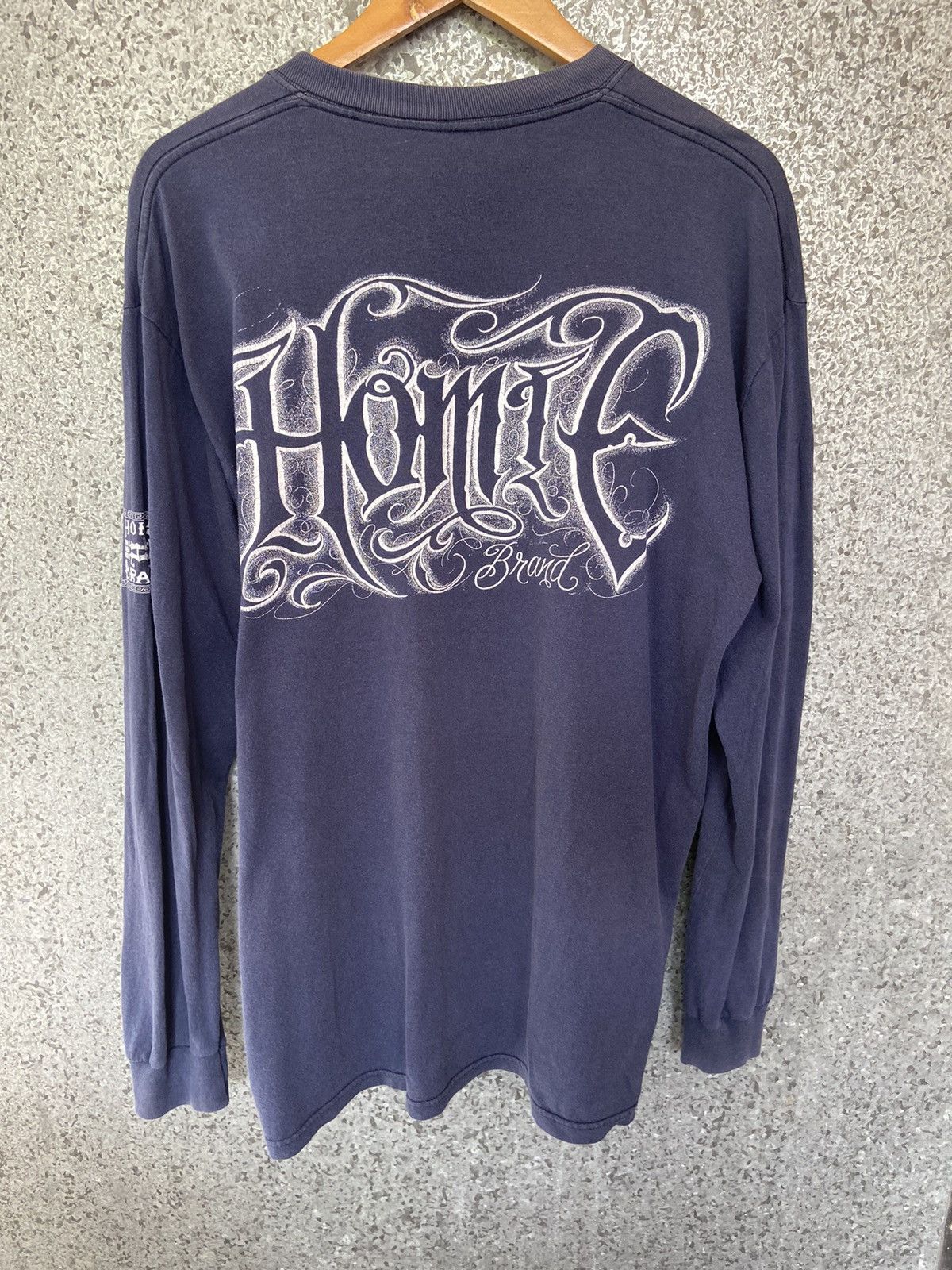 Vintage 🔥 Vintage 90s Vintage Homie Brand t shirt long Sleeve Size US XL / EU 56 / 4 - 6 Thumbnail