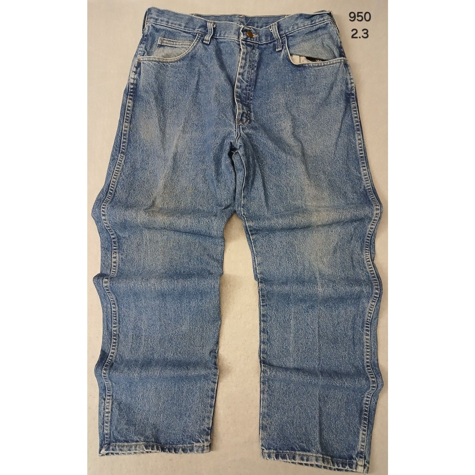 Bulwark Bulwark (36x34) Flame-Resistant Straight Blue Denim Jeans Size US 36 / EU 52 - 1 Thumbnail