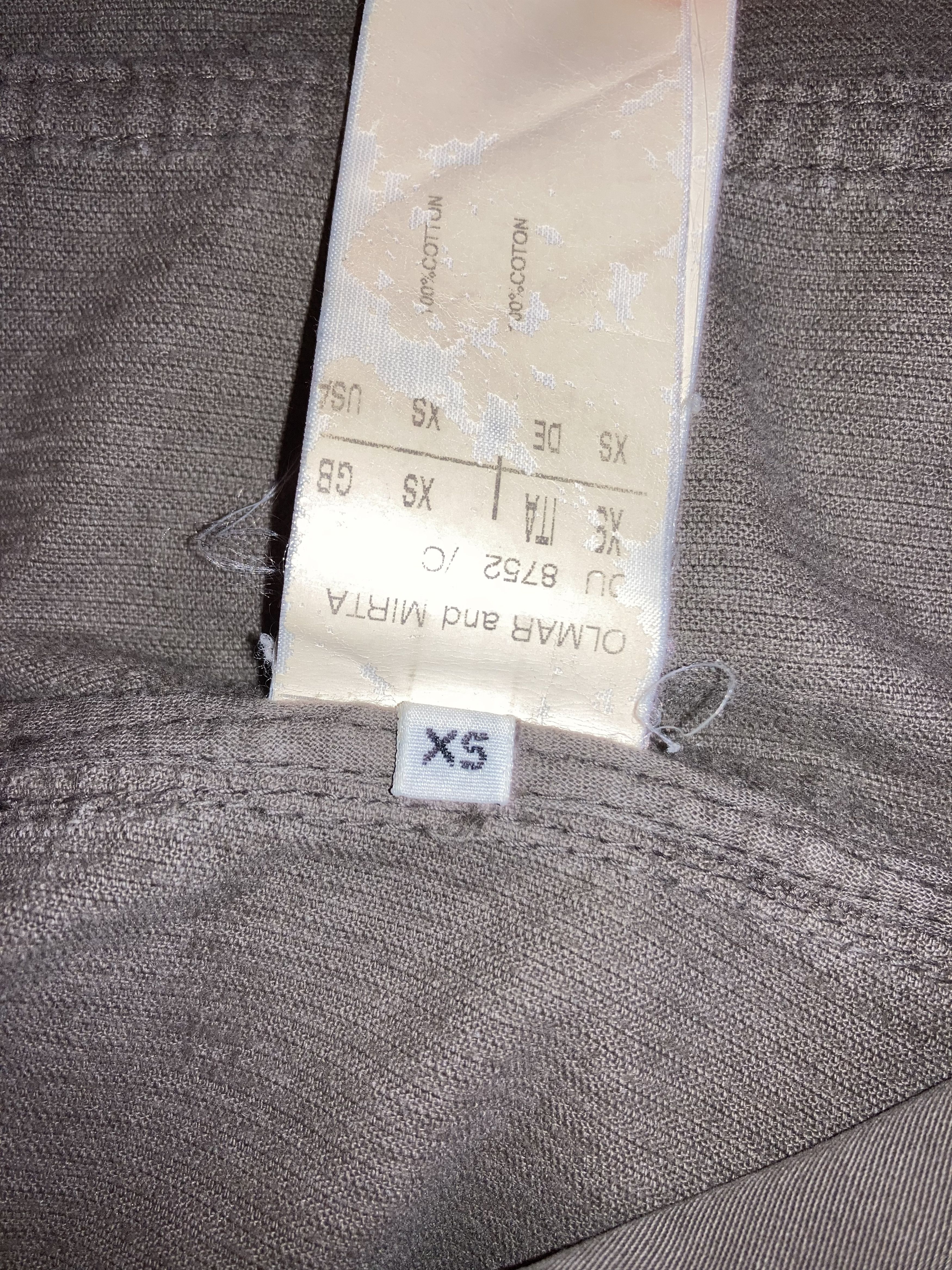 Rick Owens Drkshdw Archive Rick Owens A2 Chest Zip 2005 Corduroy Jacket Size US XS / EU 42 / 0 - 5 Thumbnail