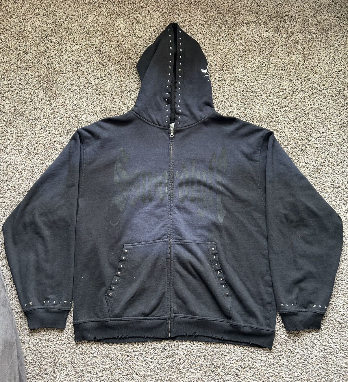 Other rhinestone zip up yhapojj sswordlyfe merch Size US XL / EU 56 / 4 - 1 Thumbnail