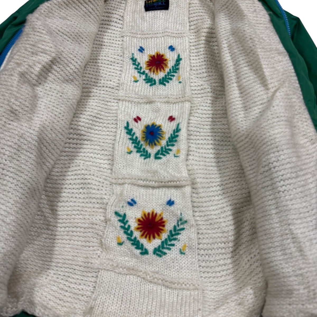 O'Neill Vtg🔥90’s O’neill Surf Brand Linning Knitwear Navajo Hoodie Size US M / EU 48-50 / 2 - 8 Thumbnail