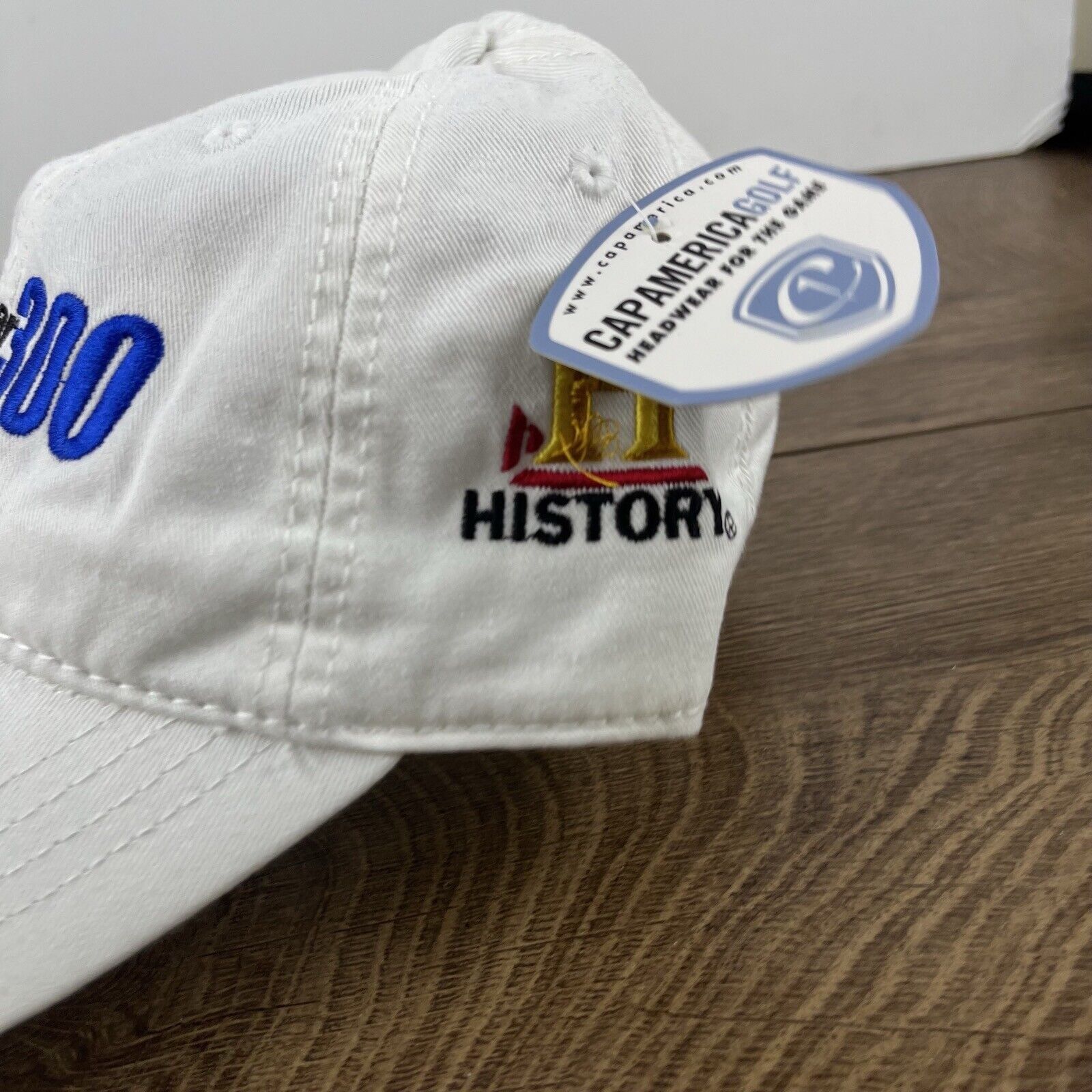 Other TopGear 300 Hat White Top Gear Cap Hat Adjustable Hat White Size ONE SIZE - 8 Thumbnail