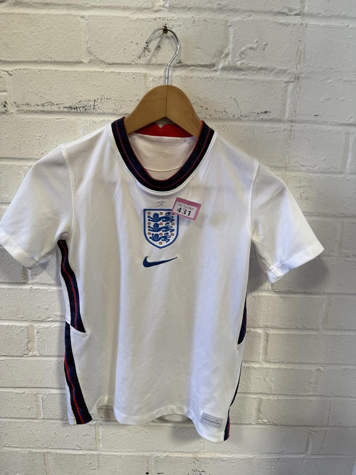 Nike Nike England Football Shirt - Youth Size M 9 Patrick Size US M / EU 48-50 / 2 - 1 Thumbnail