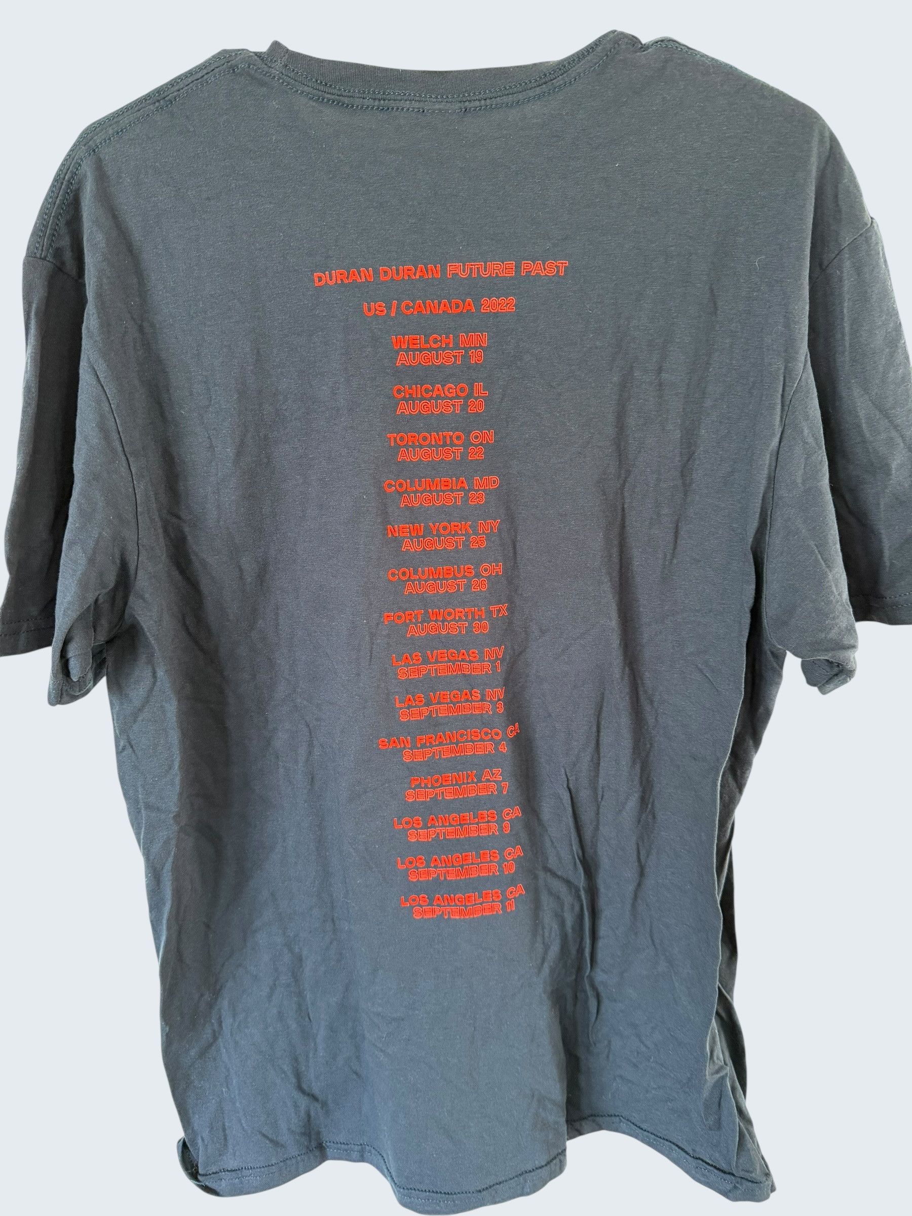 Other Duran Duran Tour shirt Sz L Size US L / EU 52-54 / 3 - 2 Thumbnail