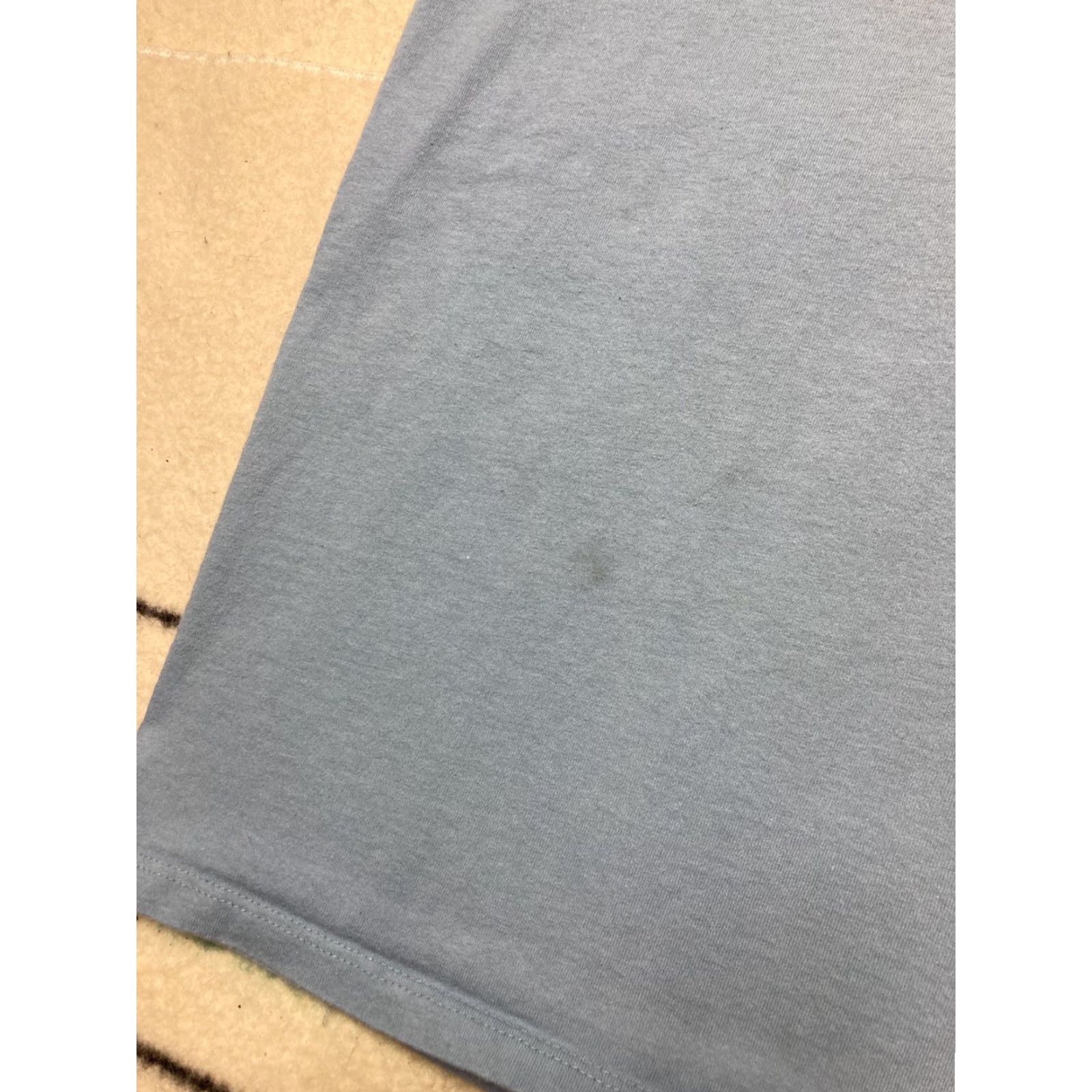 Vintage VINTAGE at first sight movie promo t shirt Val Kilmer blind braille 1998 MGM Lg Shirt Mens Blue 1990s Movie Size US L / EU 52-54 / 3 - 3 Thumbnail