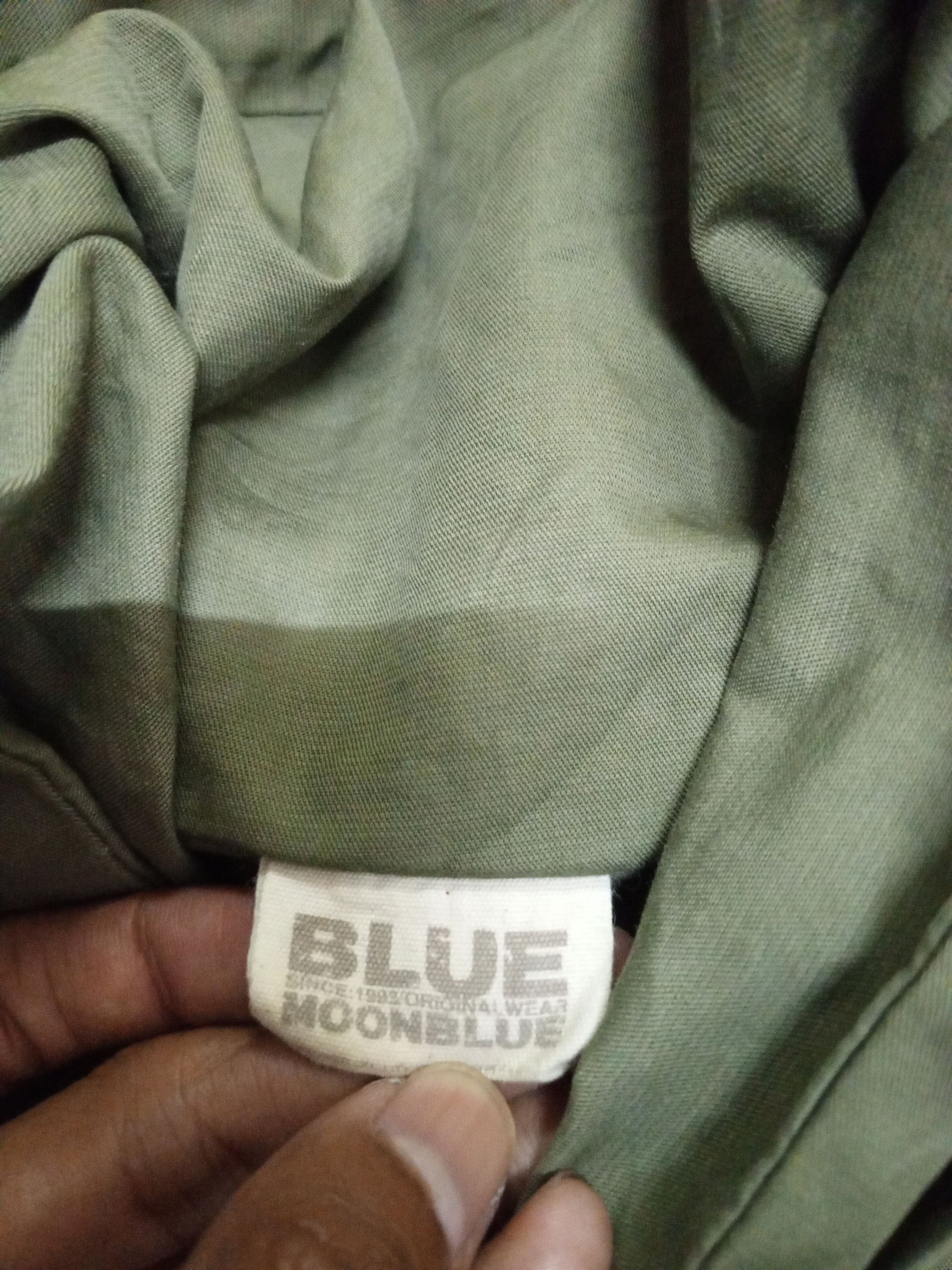 If Only Was True BLUE MOON BLUE AMRICAN VTG 1998 MILITARY Size US M / EU 48-50 / 2 - 11 Thumbnail