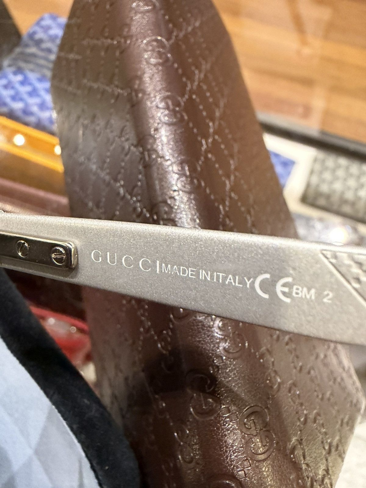 Gucci Gucci Transparent Sunglasses Size ONE SIZE - 8 Thumbnail