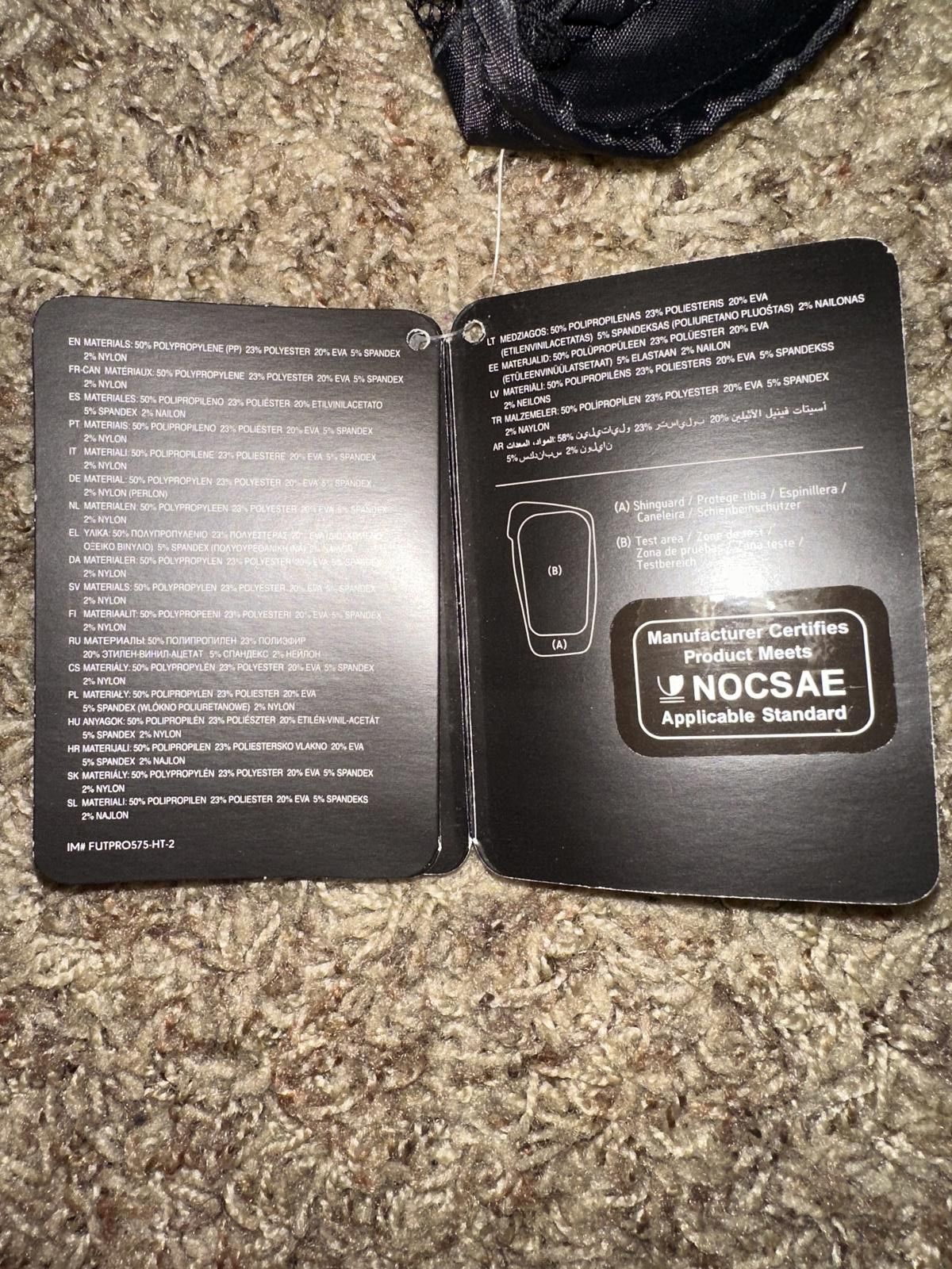 Nike Nike Shin Pads Shield Size ONE SIZE - 10 Thumbnail