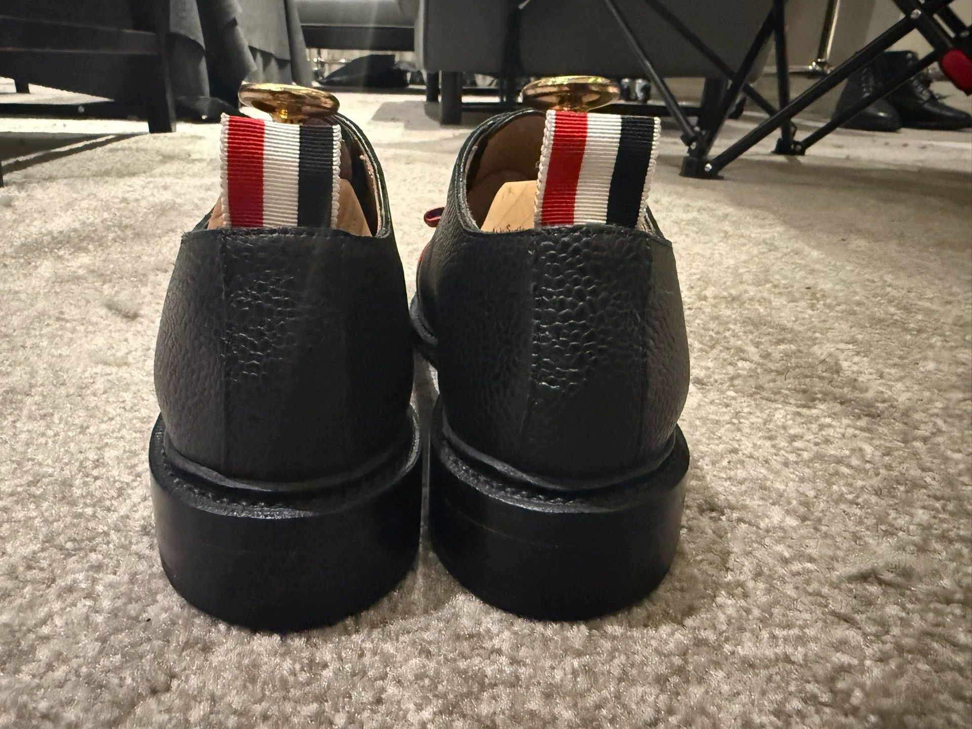Thom Browne Thom Browne Women's Classic Black Bow Tie Shoes Size 38 Size US 7.5 / IT 37.5 - 5 Thumbnail