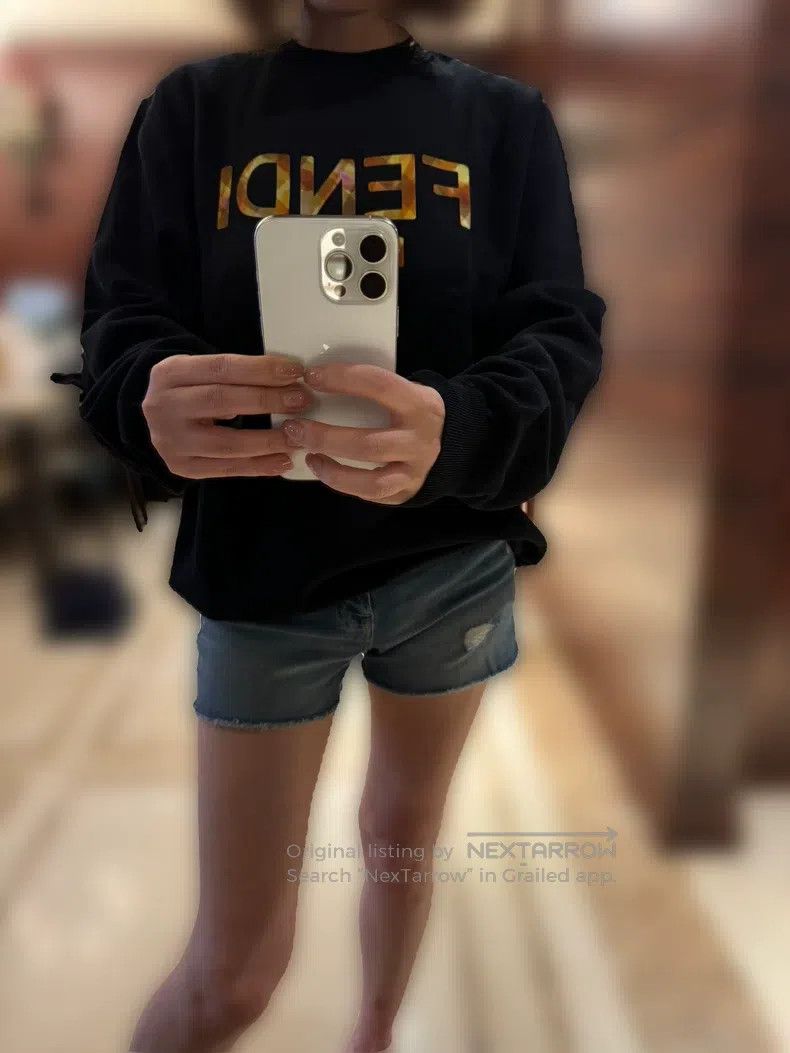 Fendi Fendi Classic Unisex Logo Sweatshirt, Colorful Brand Logo Size US L / EU 52-54 / 3 - 2 Thumbnail