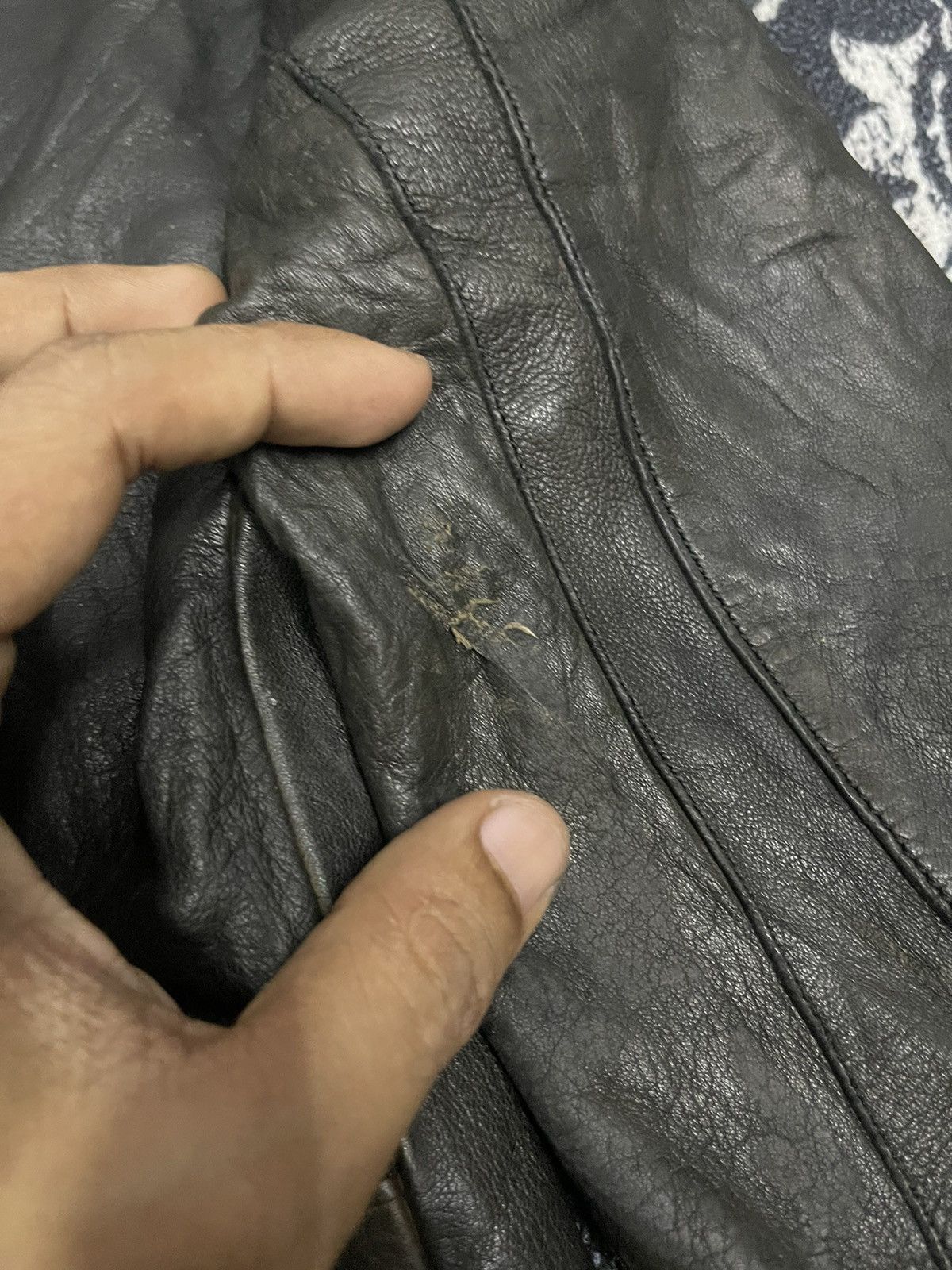 CHRISTIAN PEAU VINTAGE CHRISTIAN PEAU GOAT LEATHER BIKER JACKET Size XS / US 0-2 / IT 36-38 - 19 Thumbnail