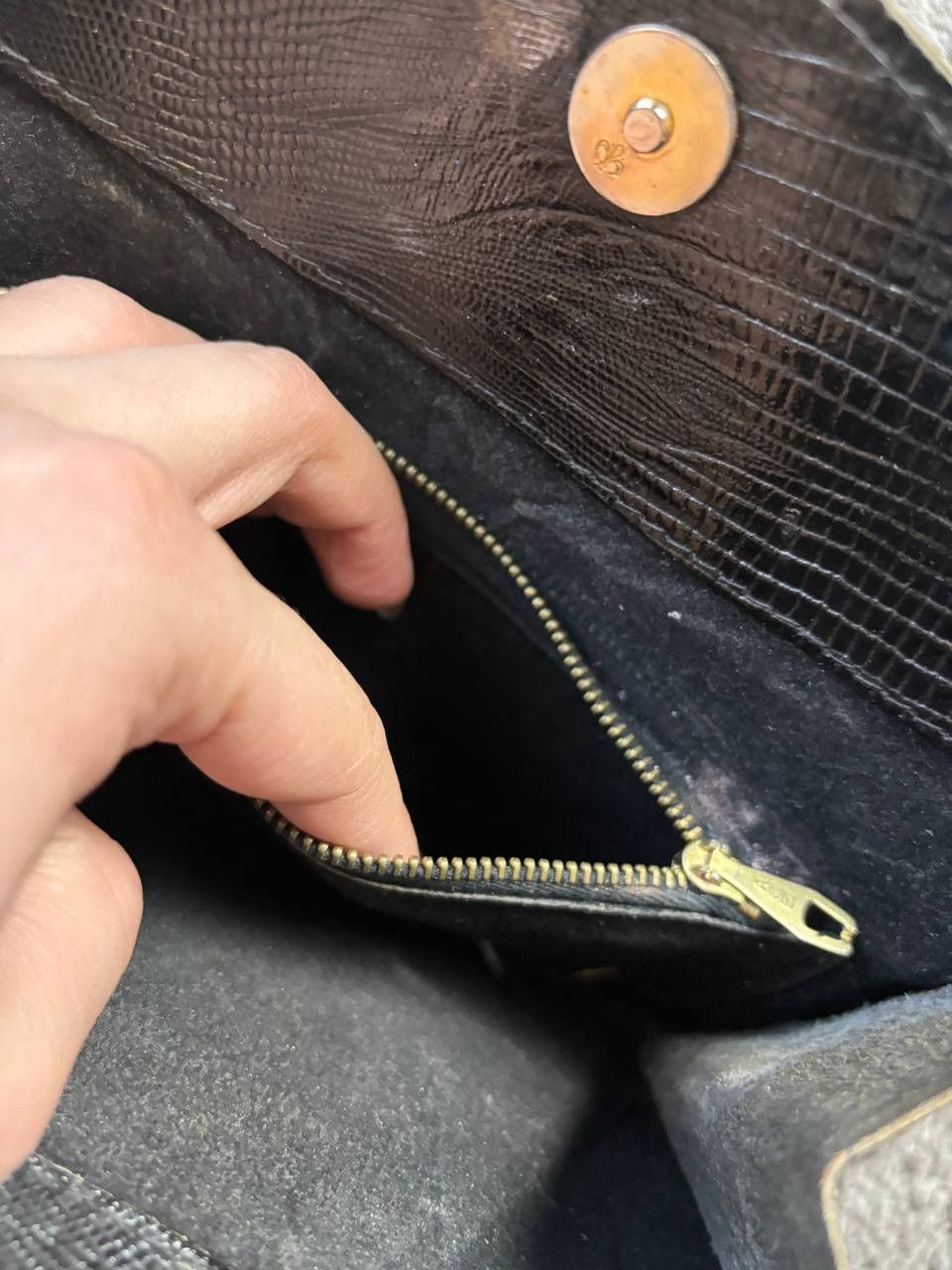 If Six Was Nine × Vintage Vintage Y2K Falabella Python Print Tote Bag McCartney Style Size ONE SIZE - 5 Thumbnail