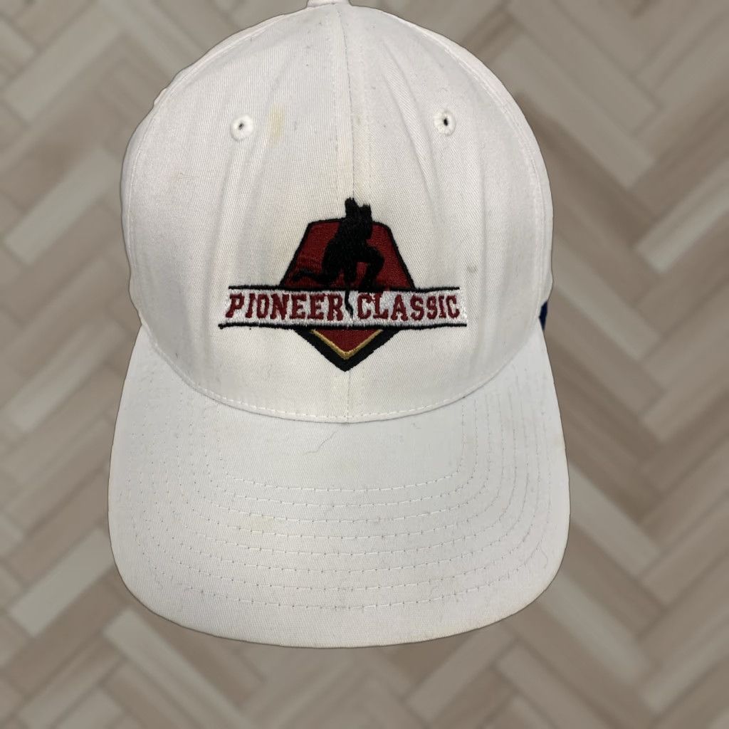 Vintage VINTAGE Pacific Headwear Pioneer Classic Cap Adult Adjustable Cotton White 80s 90s Mens Size ONE SIZE - 1 Thumbnail