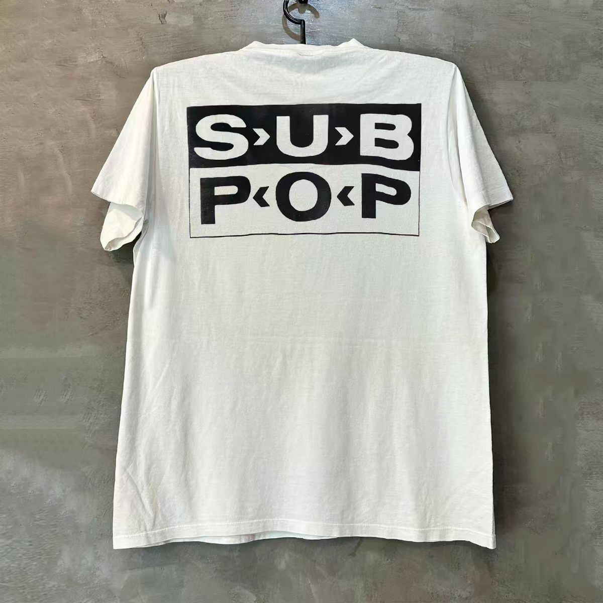 Vintage Vintage Nirvana x Sub Pop T-Shirt Size US XL / EU 56 / 4 - 2 Thumbnail