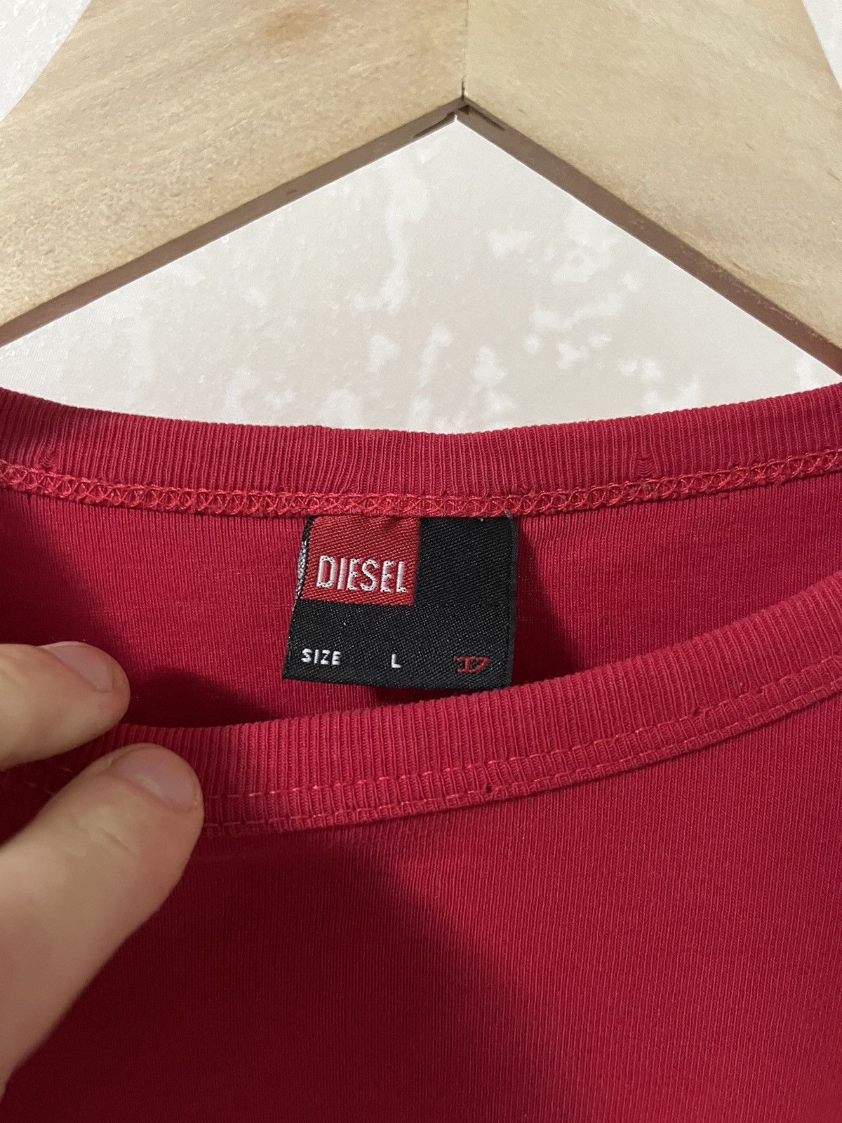 Diesel × Vintage Diesel Vintage y2k Avant Garde Longsleeve Size US L / EU 52-54 / 3 - 3 Thumbnail