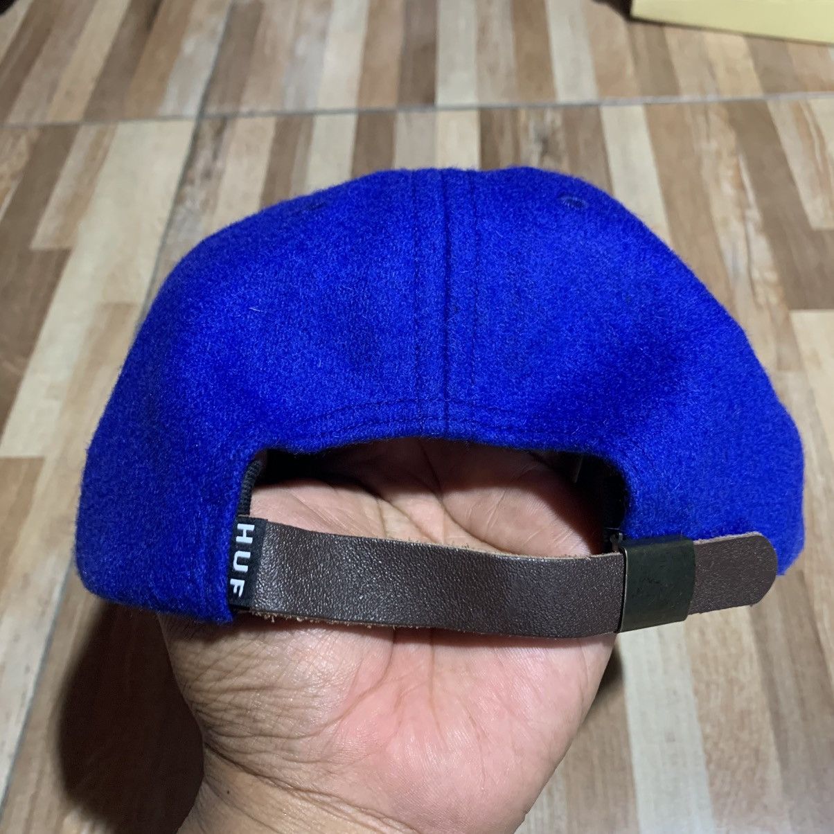 Huf HUF Skateboarding "Lockwood" Wool Home Field Strapback Cap Size ONE SIZE - 2 Thumbnail