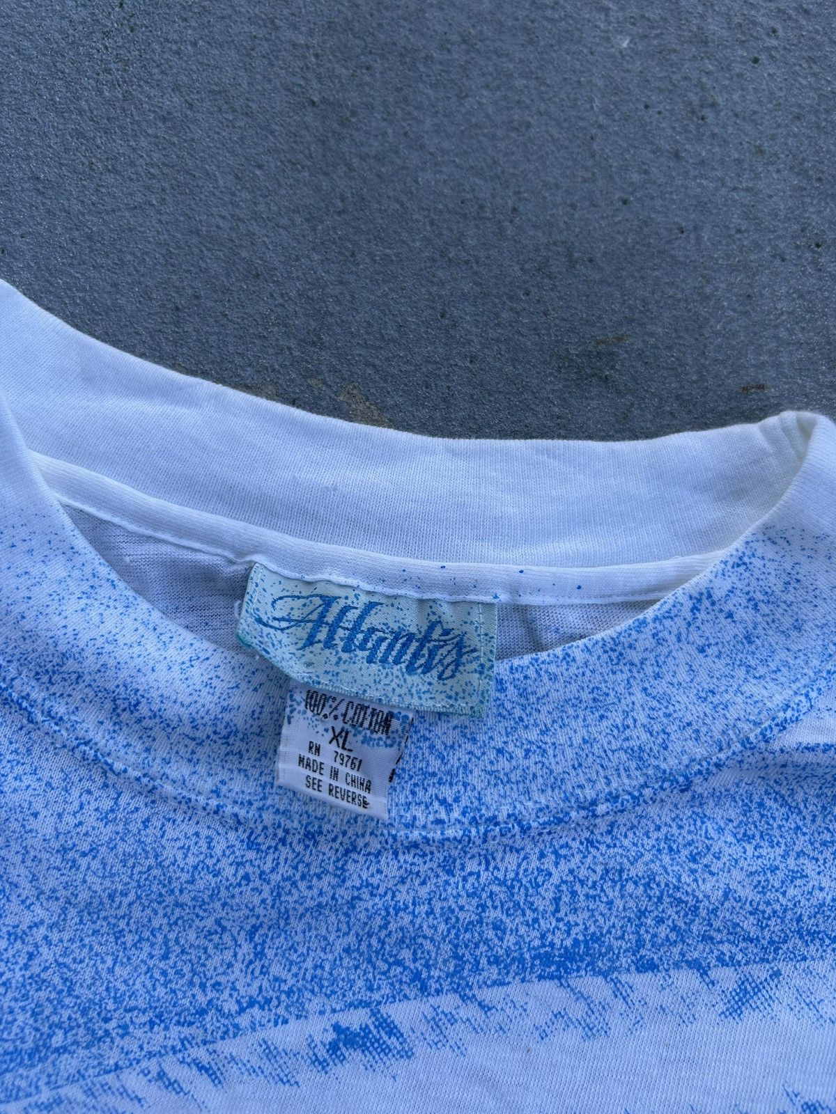 Vintage Brand New Vintage WT Georgetown College AOP Tee Size US XL / EU 56 / 4 - 3 Thumbnail