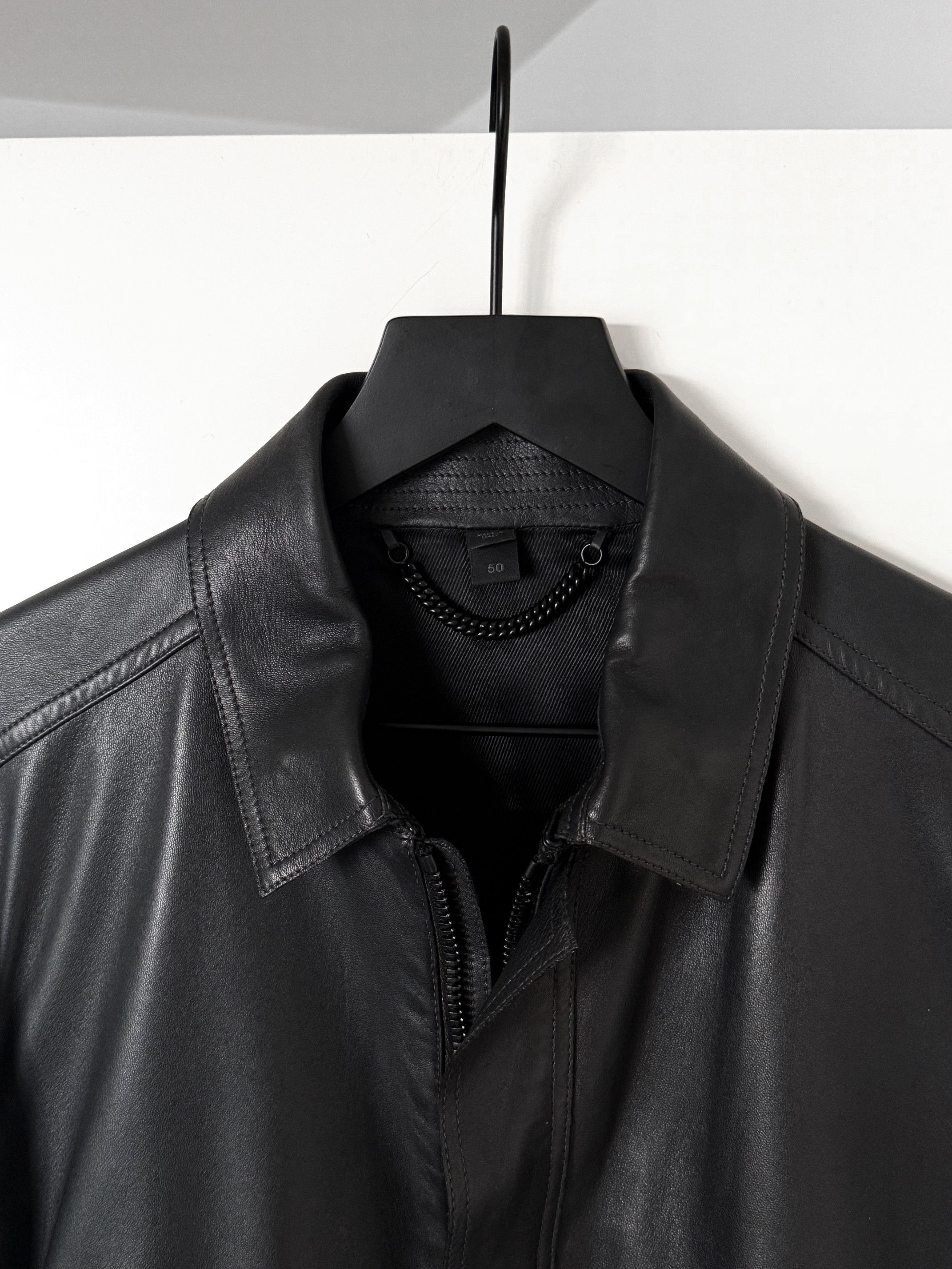 Burberry Prorsum FW14 Burberry Prorsum A2 Leather Bomber Jacket Hedi Size US M / EU 48-50 / 2 - 4 Thumbnail